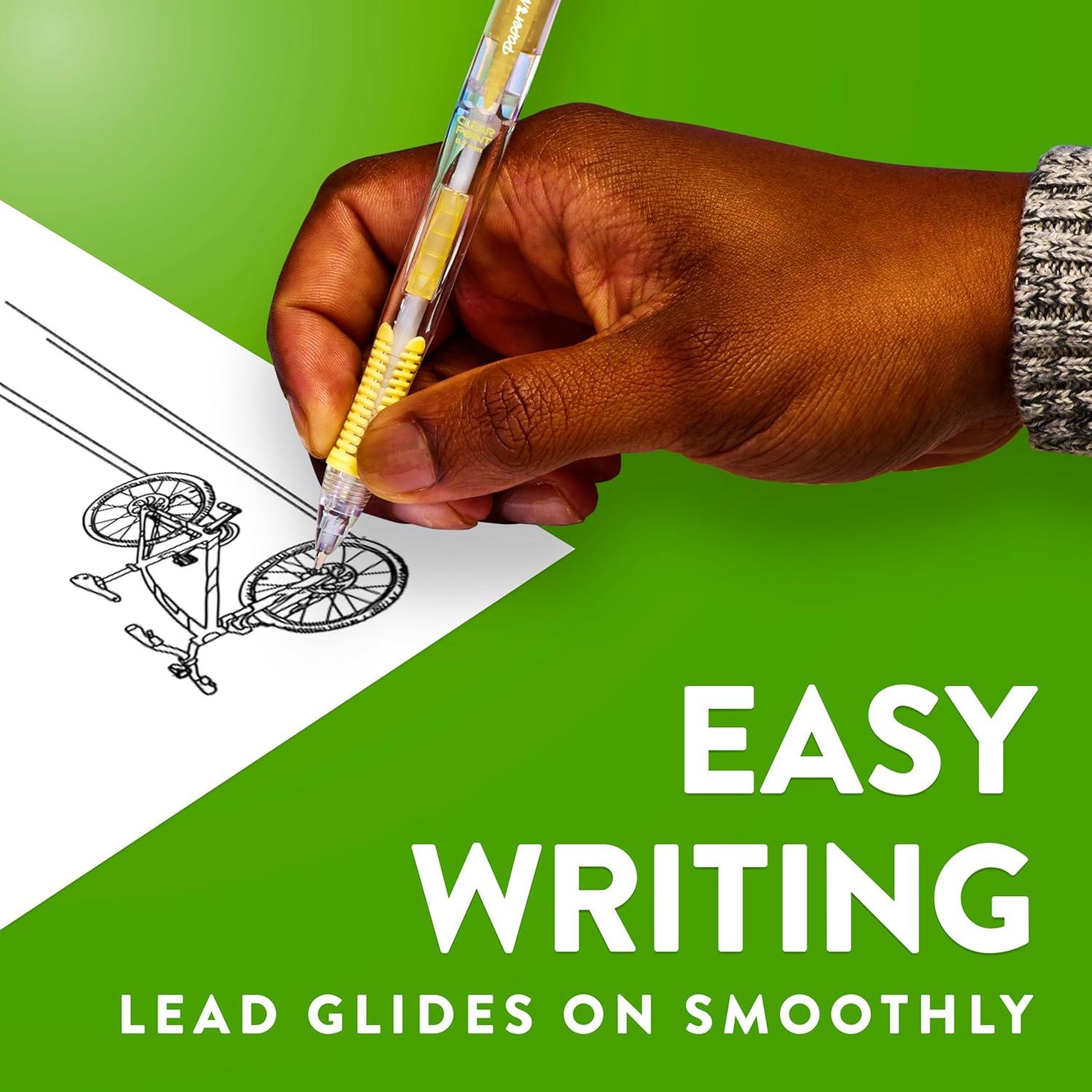 Lápices mecánicos Paper Mate Clearpoint 0.7mm, 10 unidades