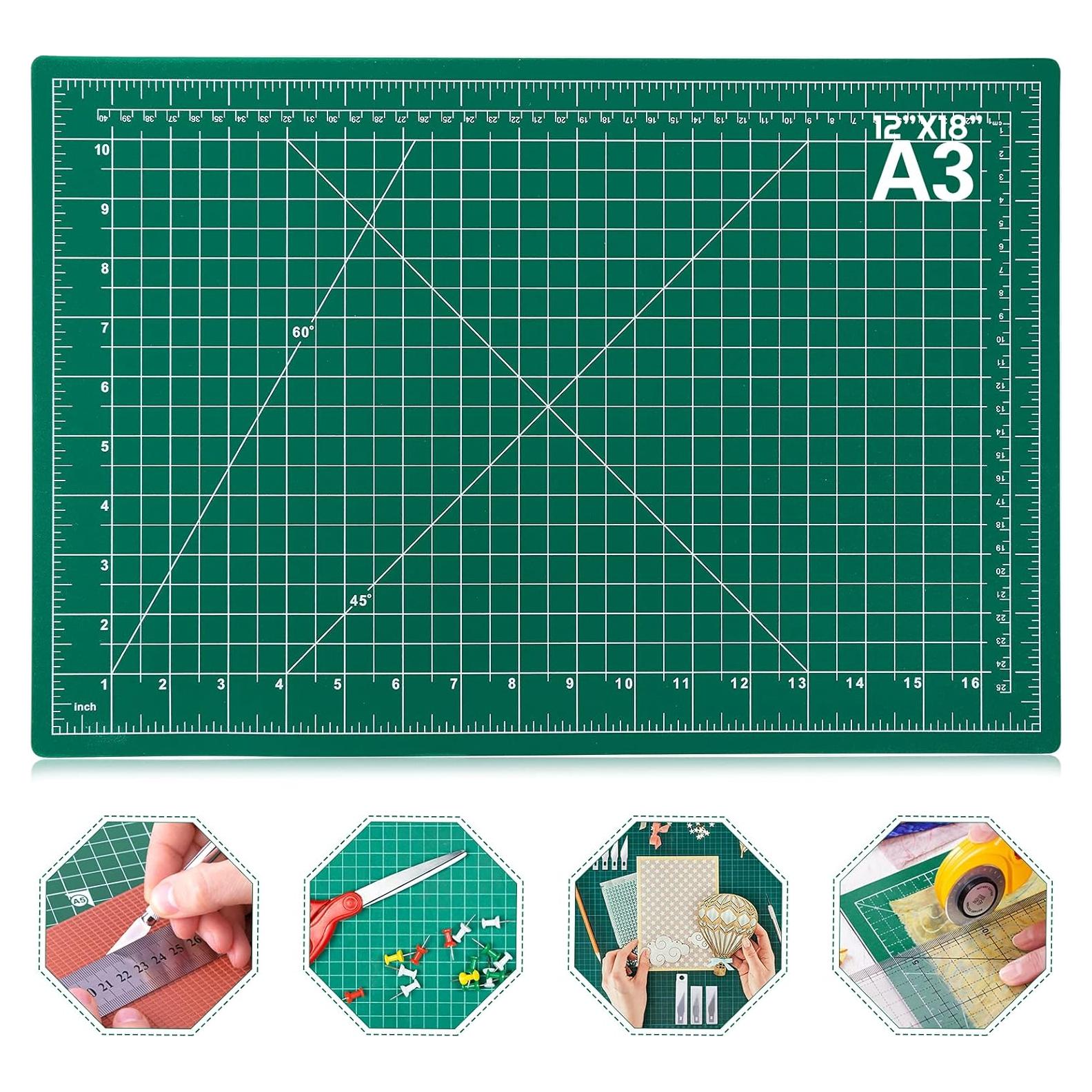 Mat de Corte Autocurativo Anezus 30.48x45.72cm Doble Cara PVC