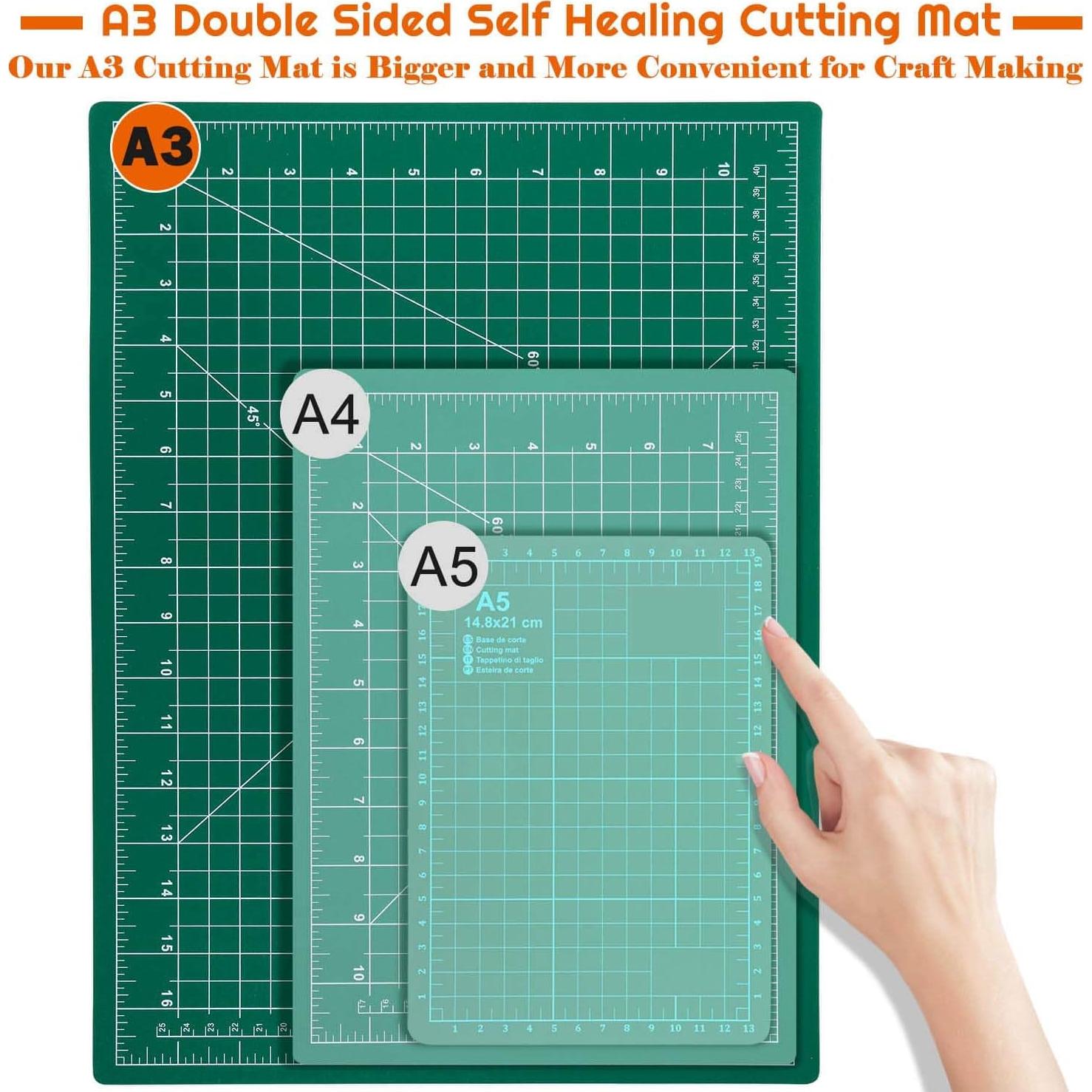 Mat de Corte Autocurativo Anezus 30.48x45.72cm Doble Cara PVC