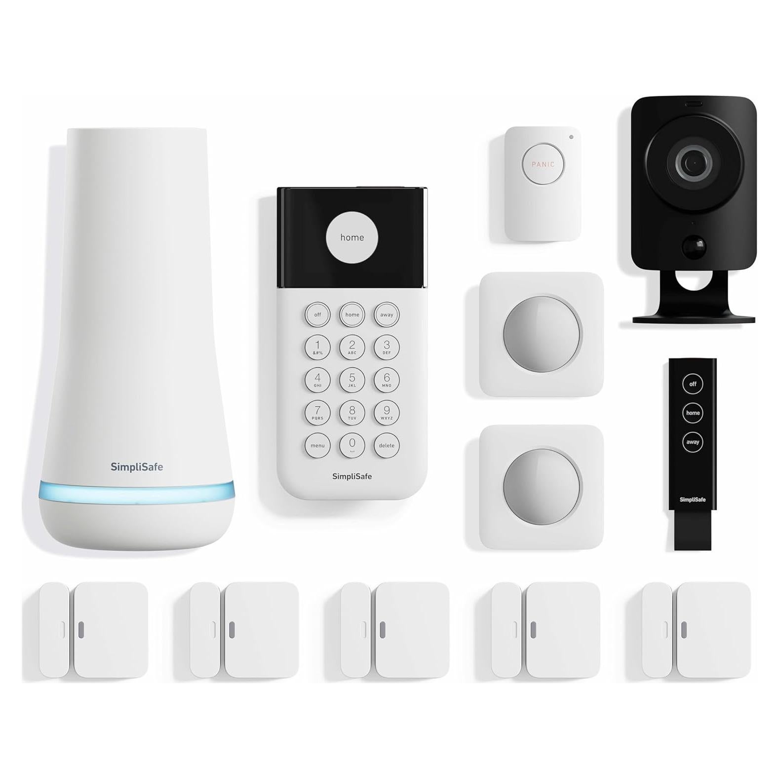 Sistema de Seguridad Inalámbrico SimpliSafe 12 Piezas HD