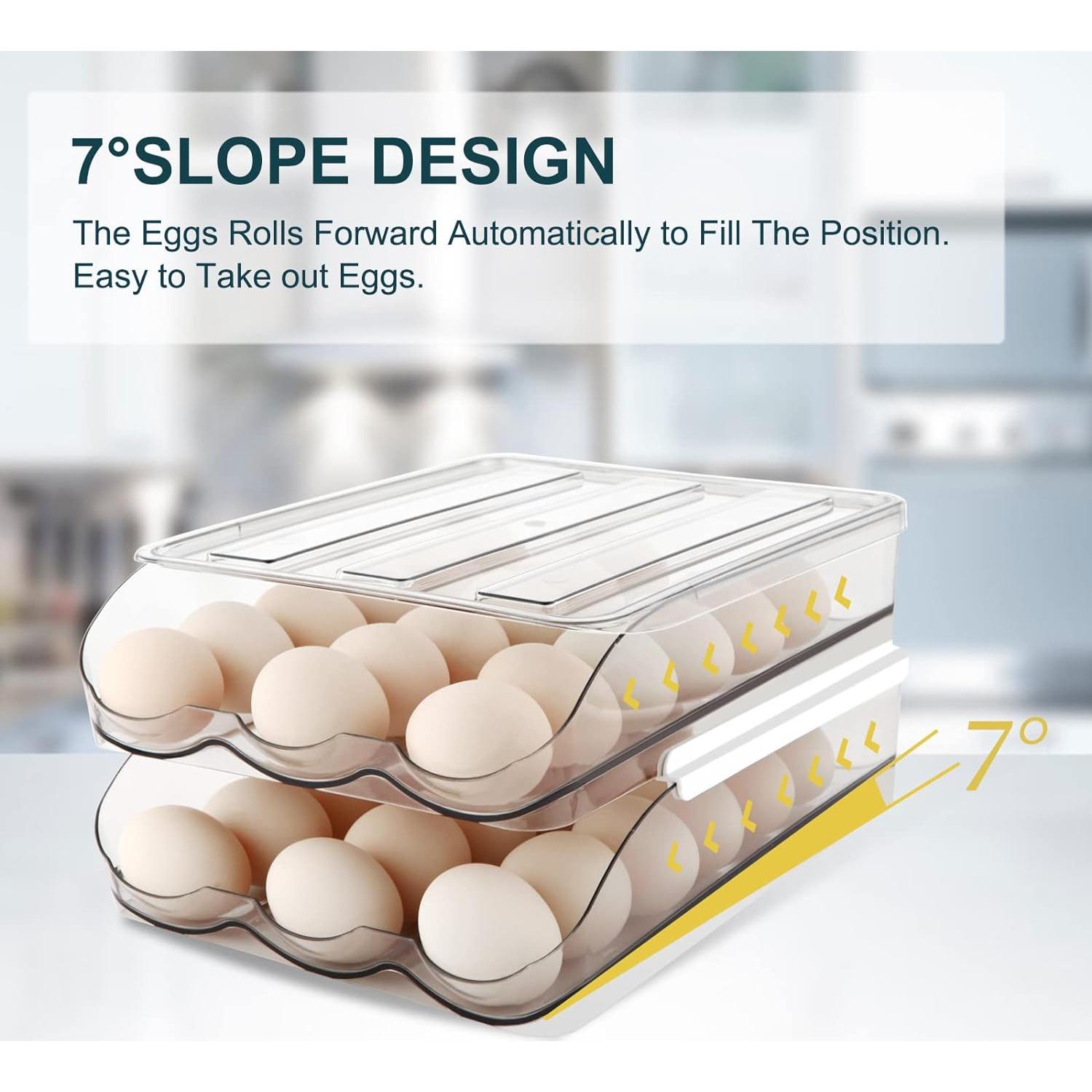 Soporte para Huevos MesRosa 1 Capa 18 Huevos Transparente