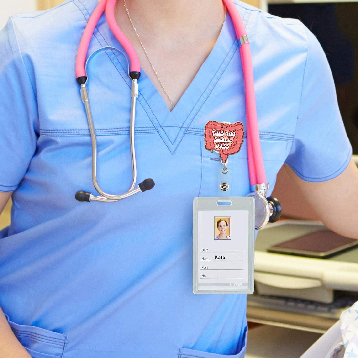 Funda de Insignia Retráctil Tian Zhun 60 cm Clip Cocodrilo