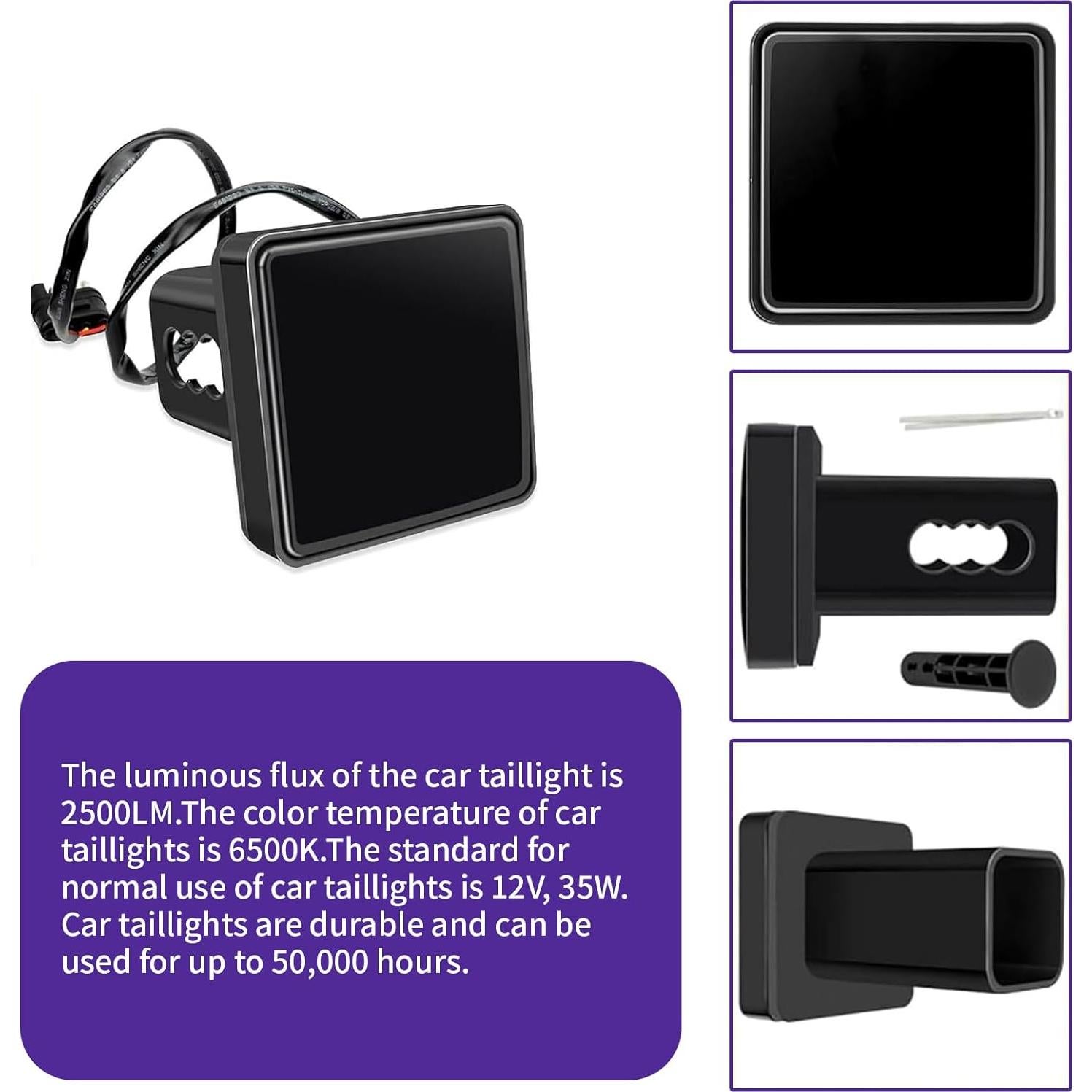 Luces LED para Remolque FEDOEY 12V Rojas 2 Pcs Impermeables