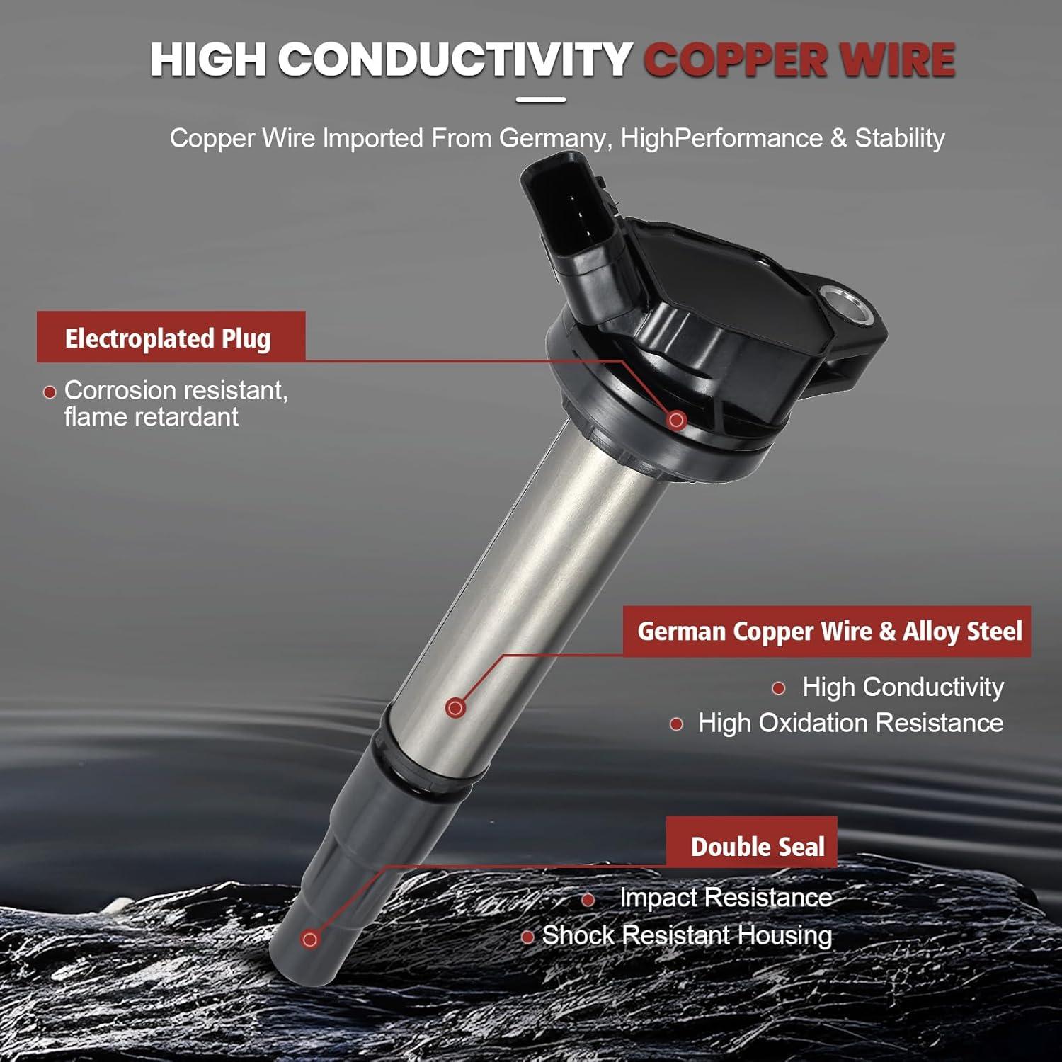 Bobinas de Encendido KacuYelin UF596 para Toyota y Lexus