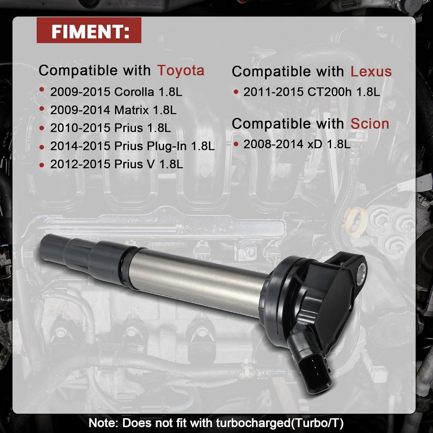 Bobinas de Encendido KacuYelin UF596 para Toyota y Lexus