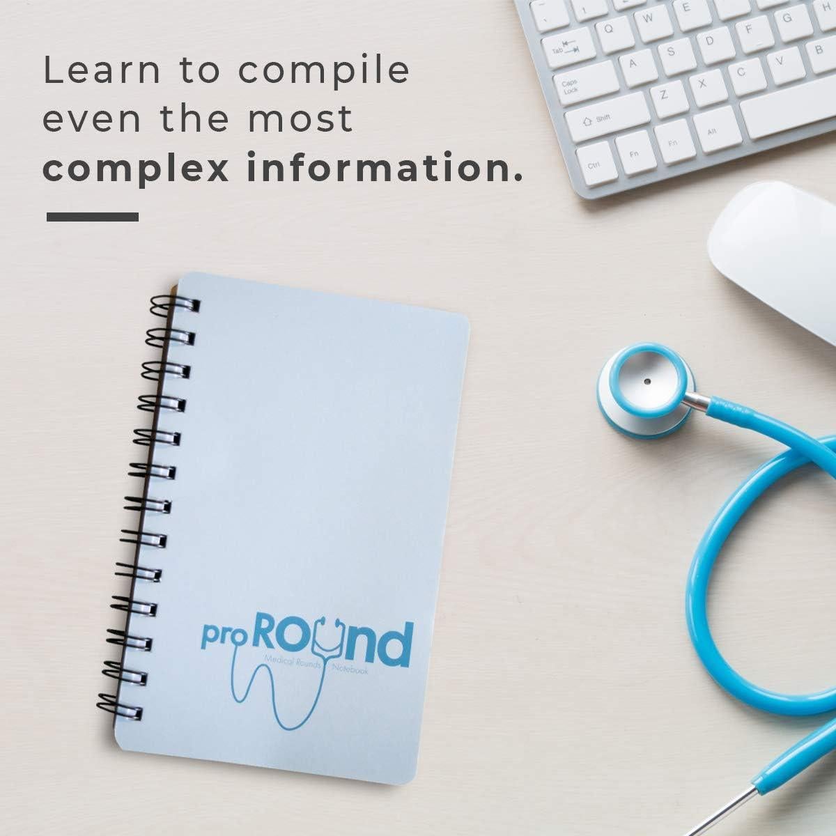 Cuaderno Espiral Portage proRound para Rondas Médicas 75 Páginas