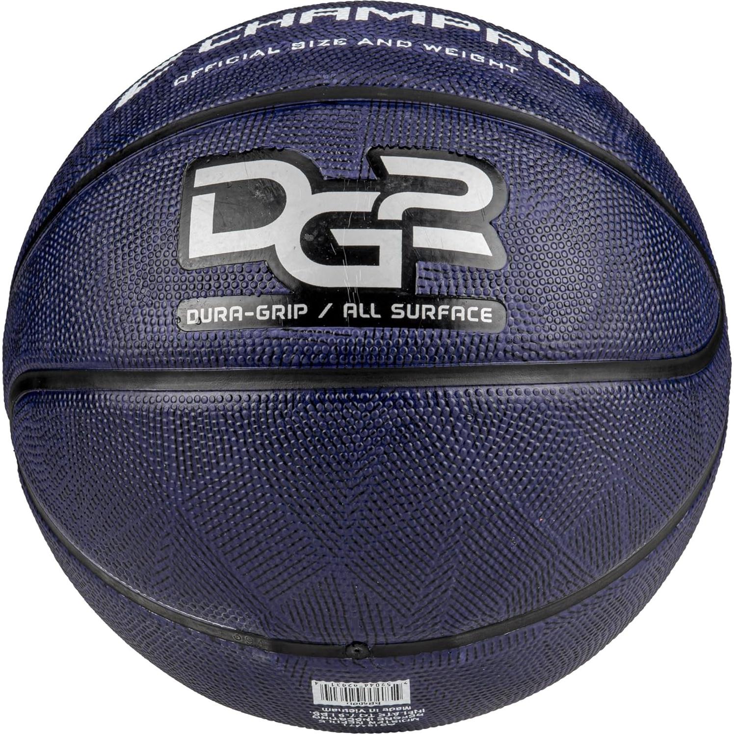 Balón de Baloncesto CHAMPRO Dura Grip 230 28.5" Negro