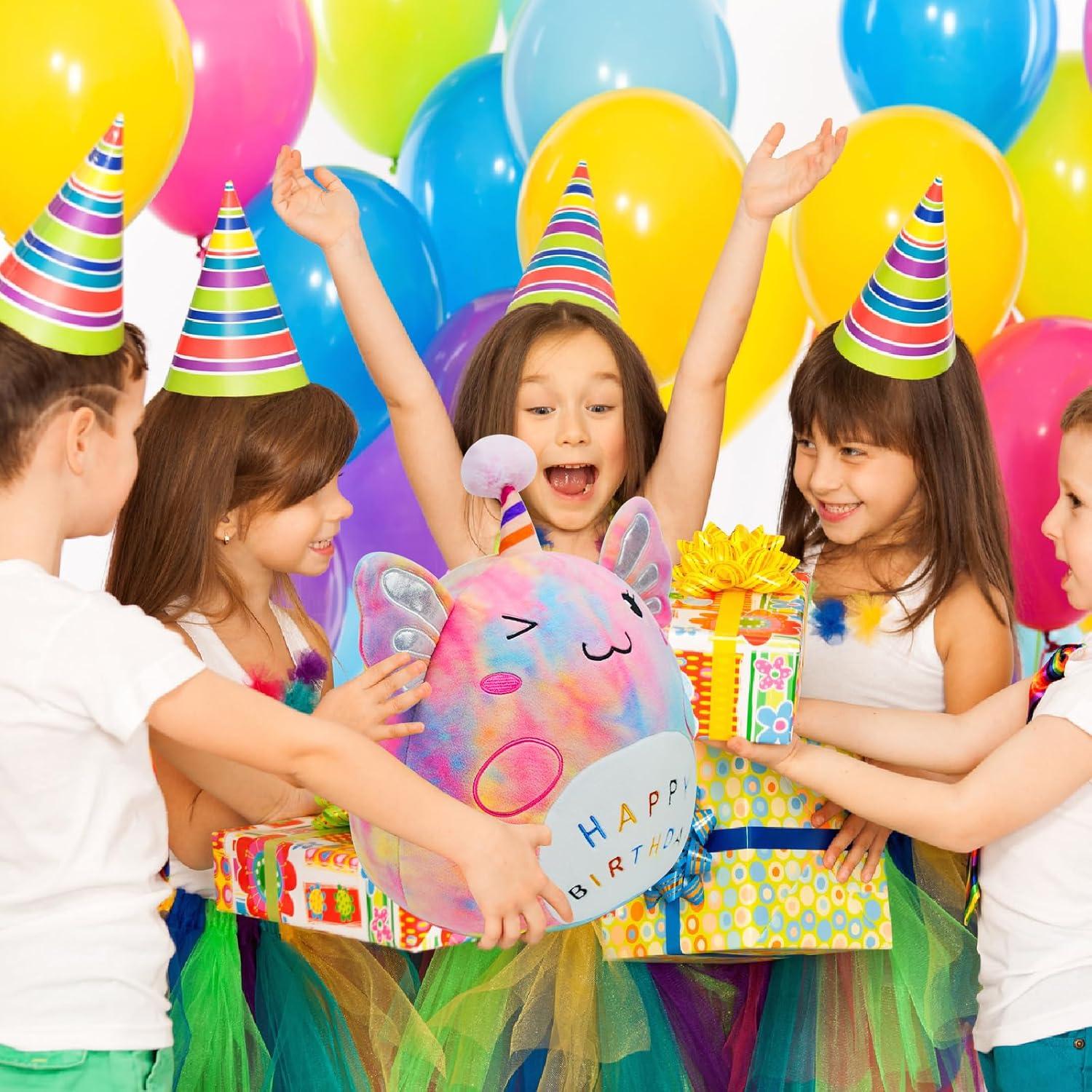 Peluche Axolotl Unicornio 30 cm LICOR Regalo Cumpleaños