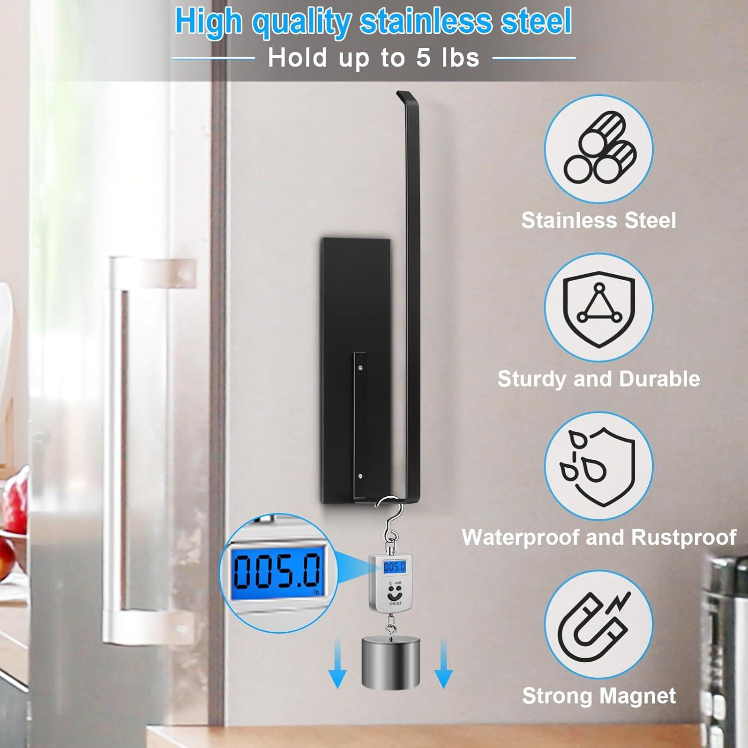 Soporte Magnético para Toallas de Papel Seropy Negro 26,67 cm