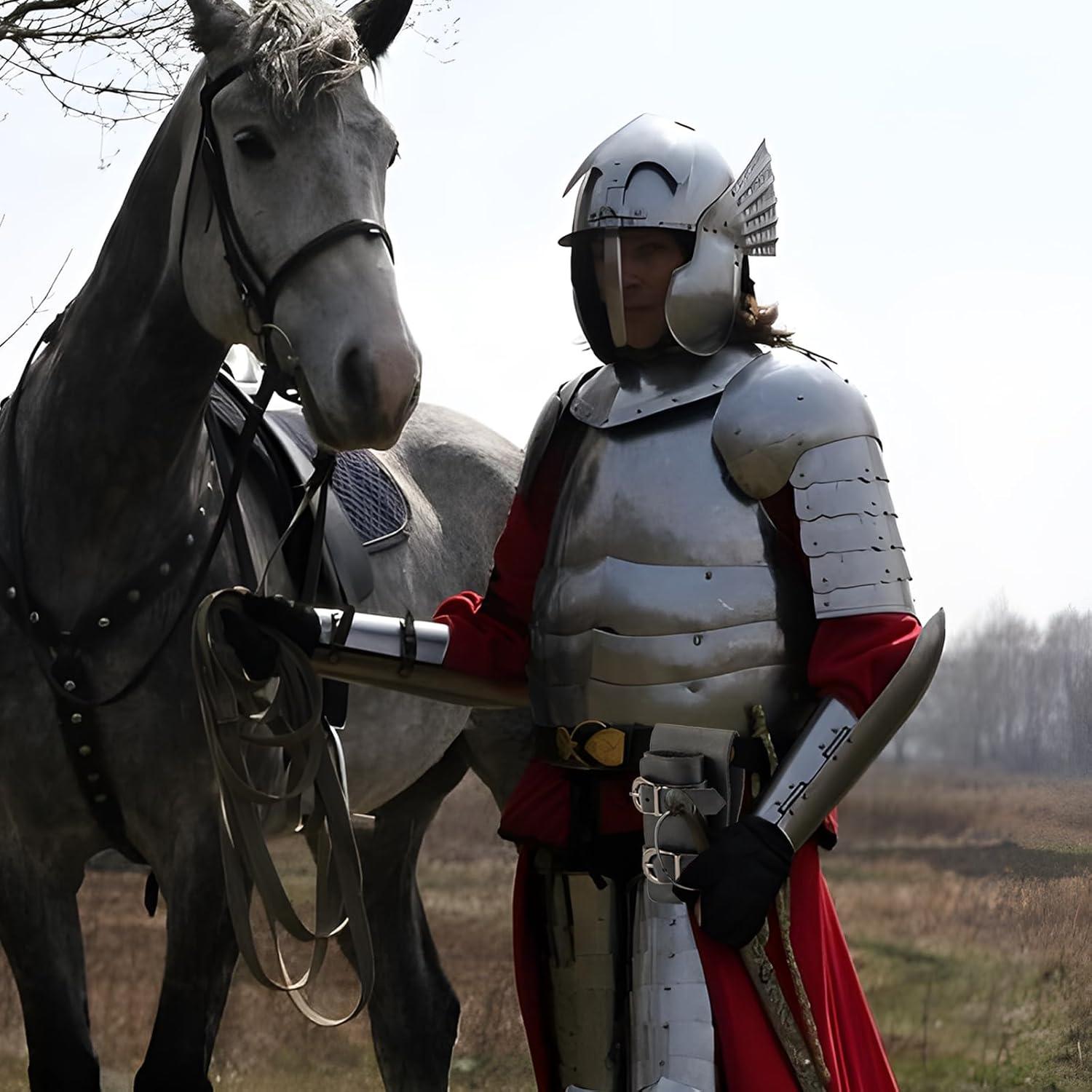 Funda de Daga Ajustable NUMJAW para Disfraz Medieval Negro