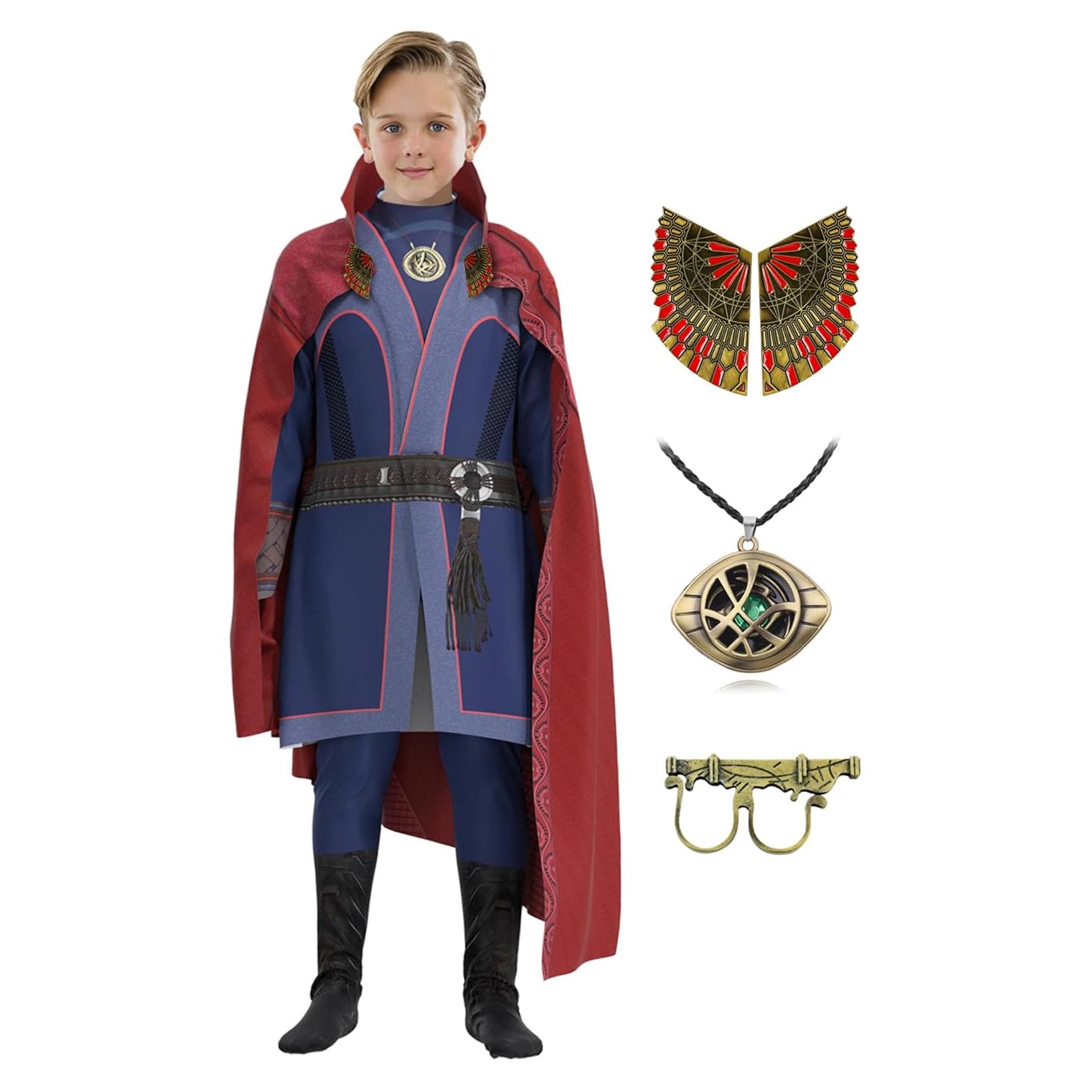 Disfraz de Superhéroe para Niños CICOCI - Mono, Capa y Accesorios