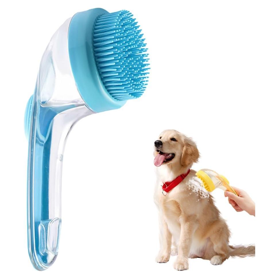 Cepillo de Baño para Perros Yupengcheng 2025 Azul - Masaje y Cuidado
