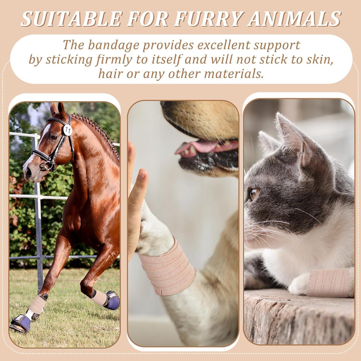 Cinta Adhesiva Elástica Tondiamo 8 Rollos 2.54 cm x 4.57 m