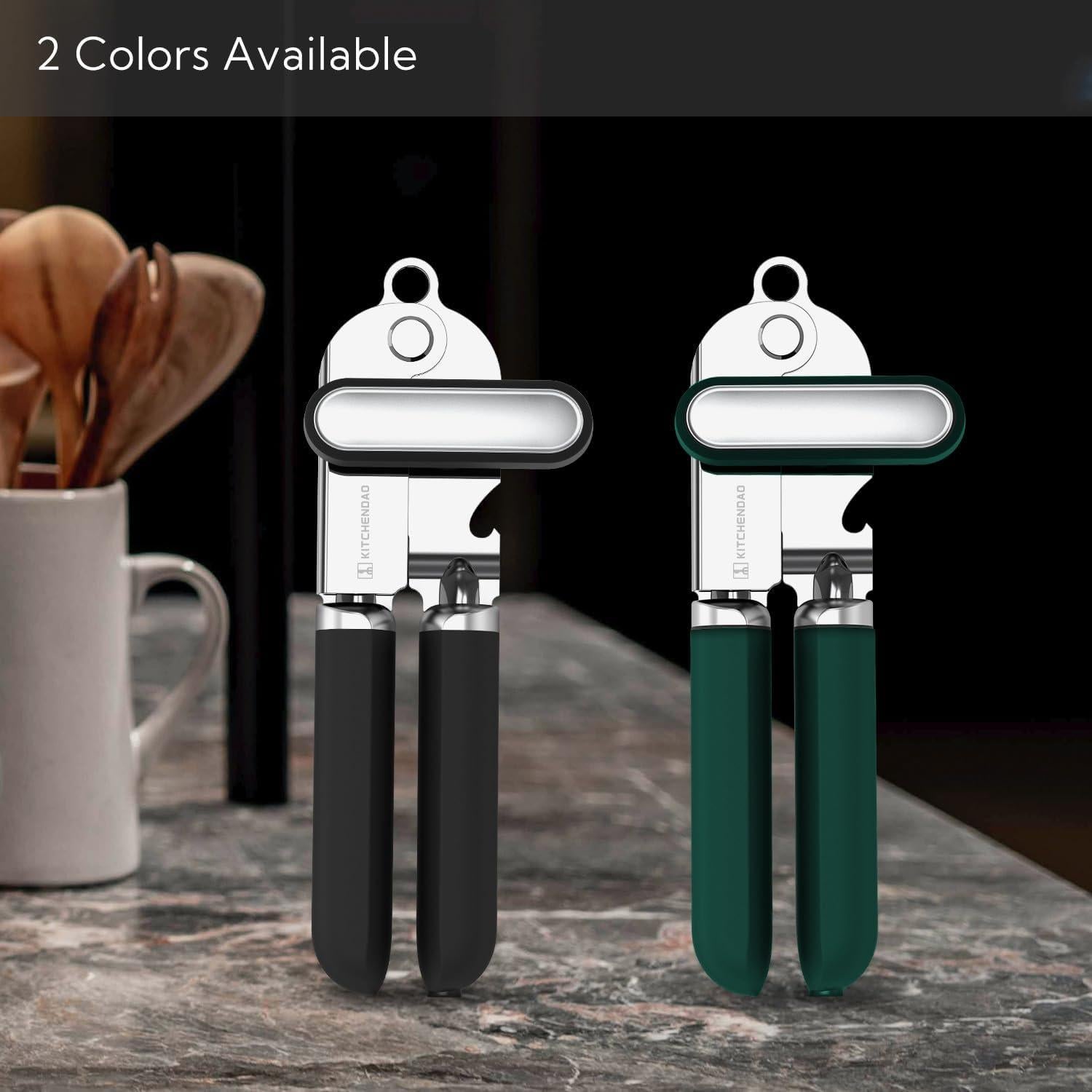 Abrelatas Manual KITCHENDAO con Imán y Cuchilla Afilada