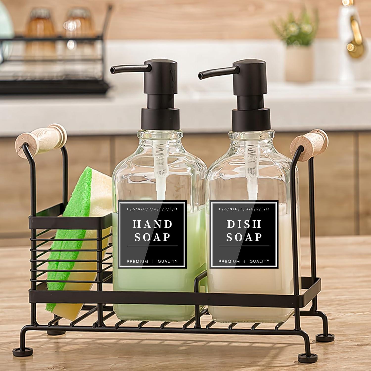 Etiquetas Impermeables TESWEY para Botellas de Baño 24PCS