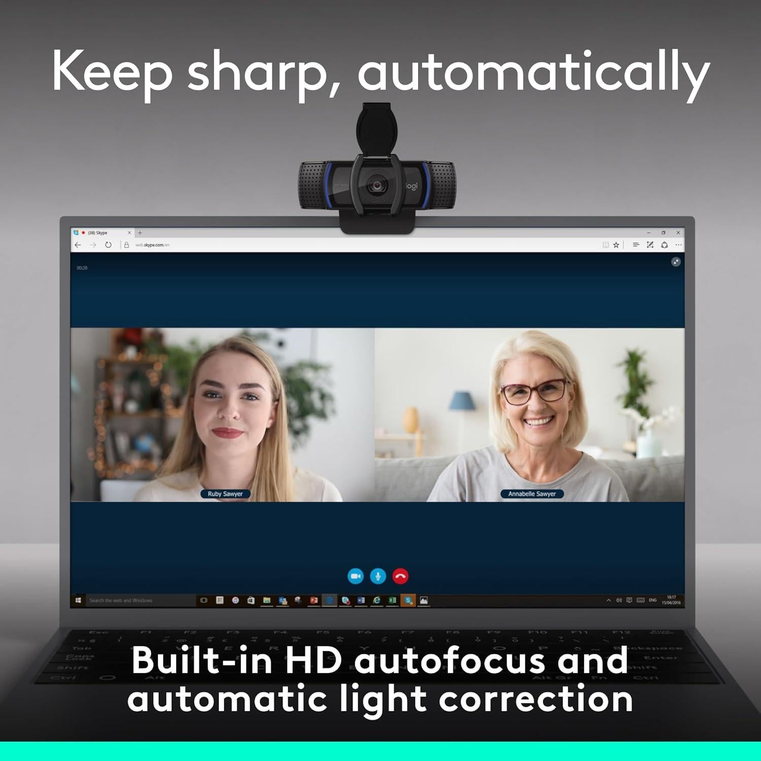 C920e HD 1080p Mic-Disabled Webcam, certified for Zoom and Microsoft Teams, TAA Compliant