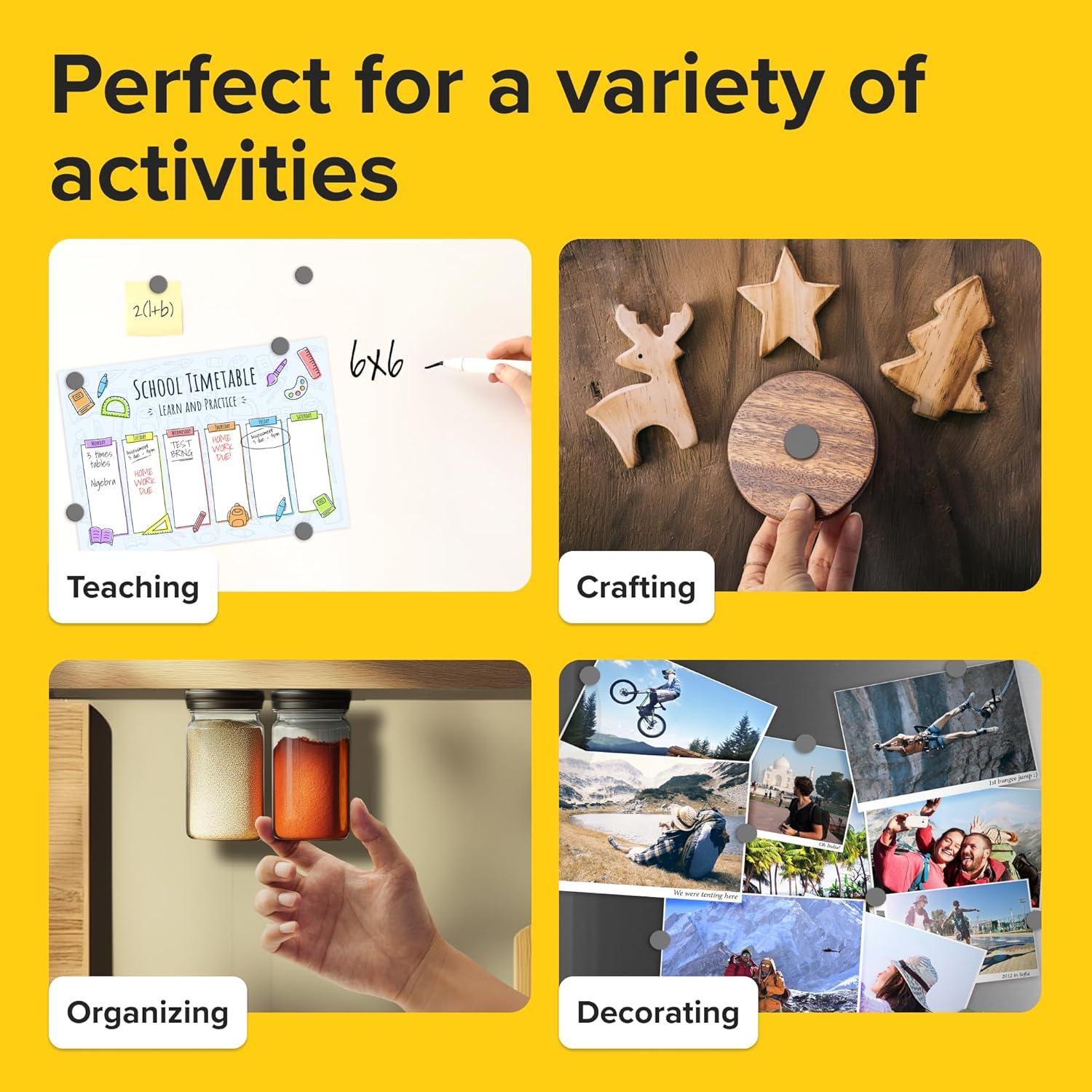 Imanes Adhesivos X-bet MAGNET N3 Redondos Fuerte 6cm