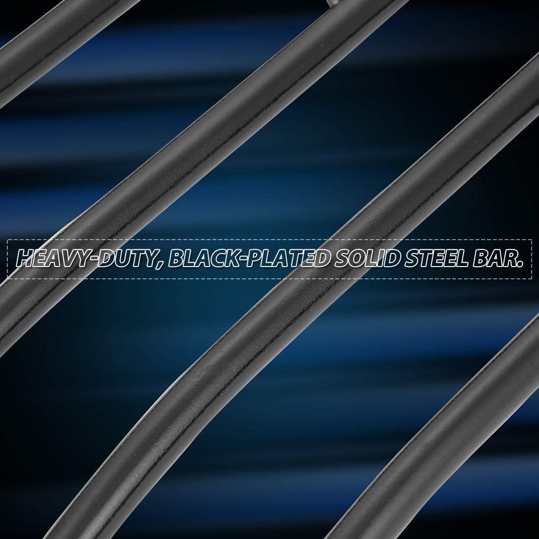 Soporte de Estante de Equipaje KATUR para Motocicleta Negro 28cm