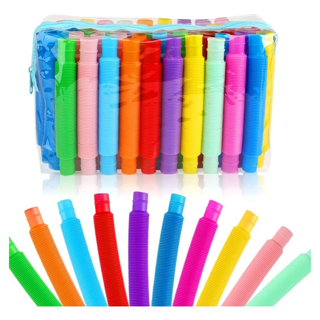 72 Tubos Pop Antiestrés Siwarm Juguetes Sensoriales