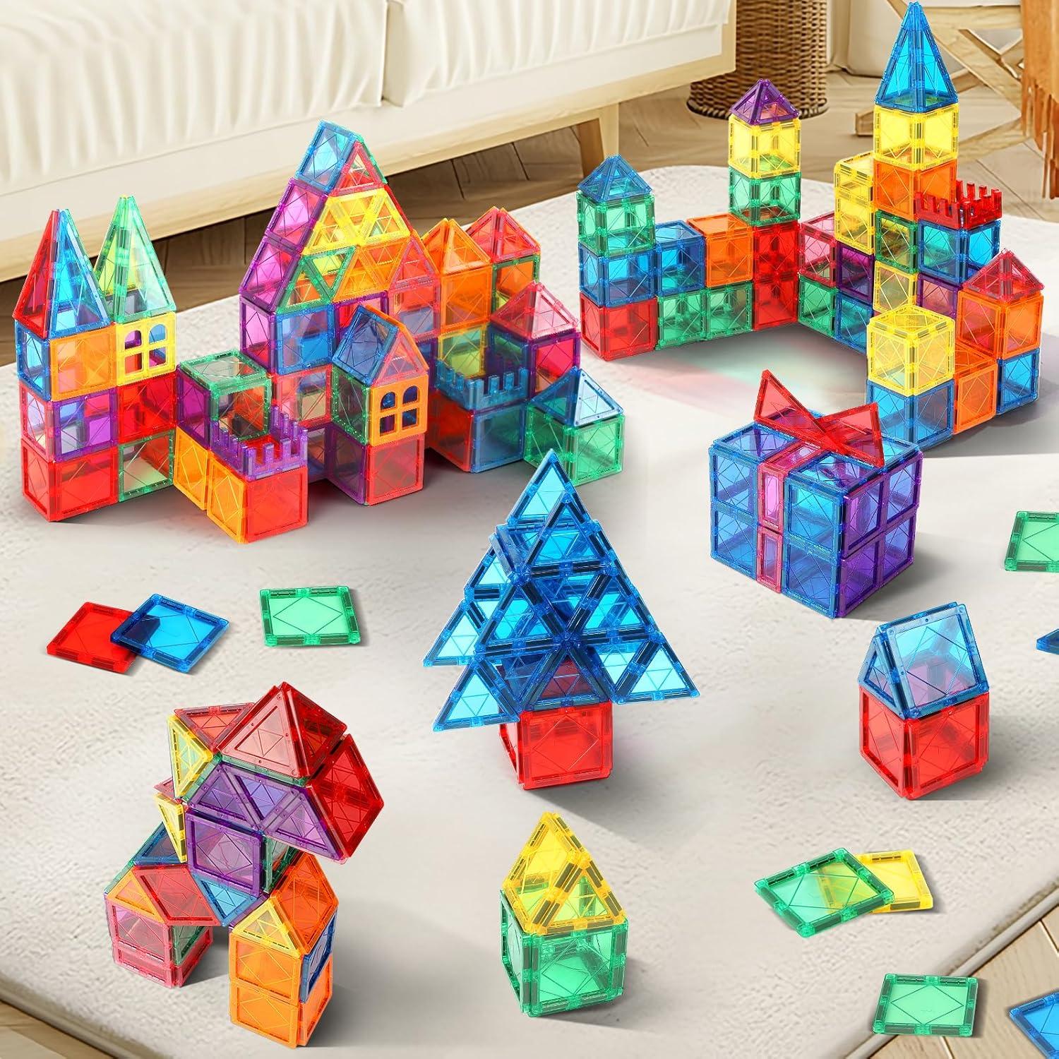 Set 100 Azulejos Magnéticos Mruikeny Juguetes Educativos 3+