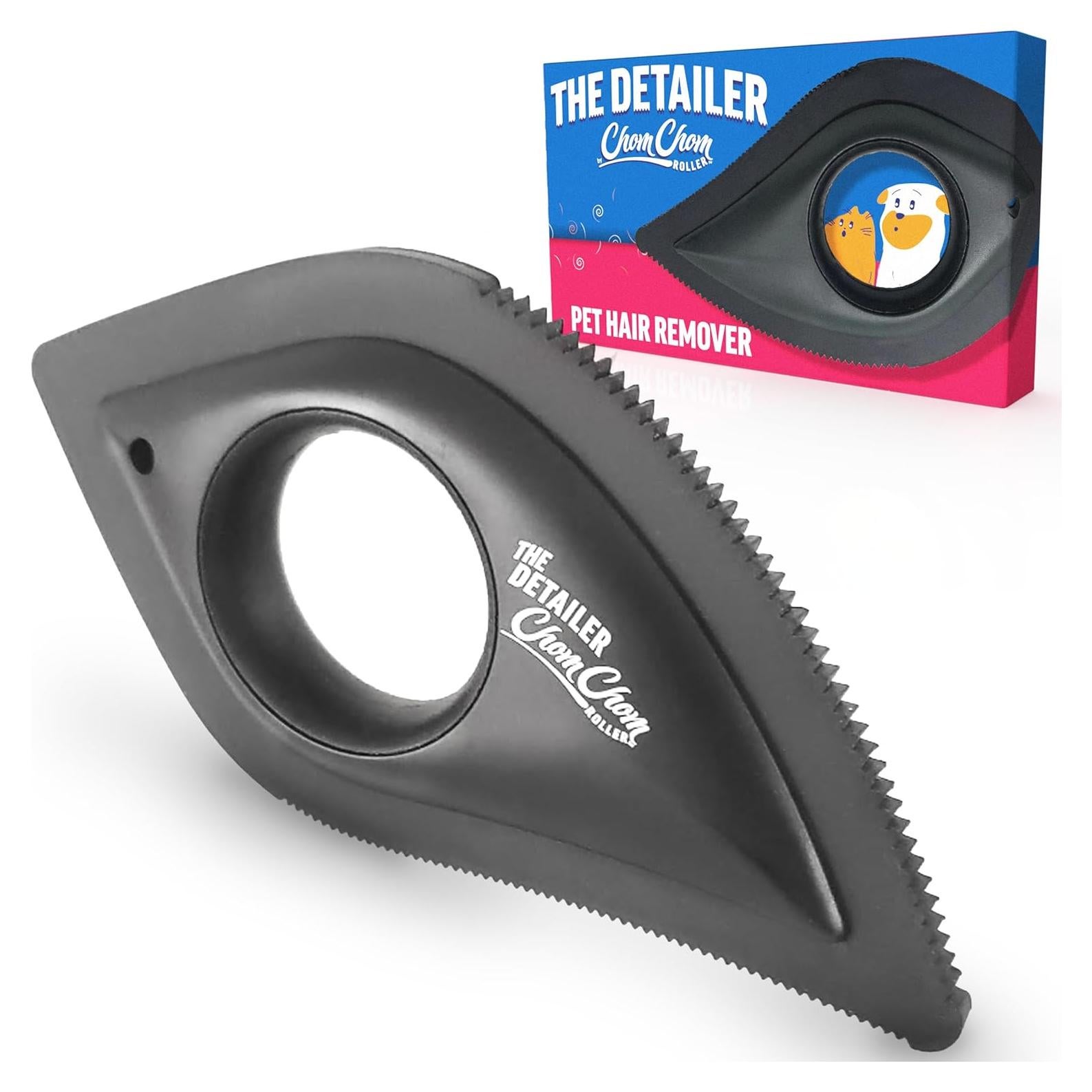 Rodillo Quitapelos ChomChom - Detallador Negro Multiuso