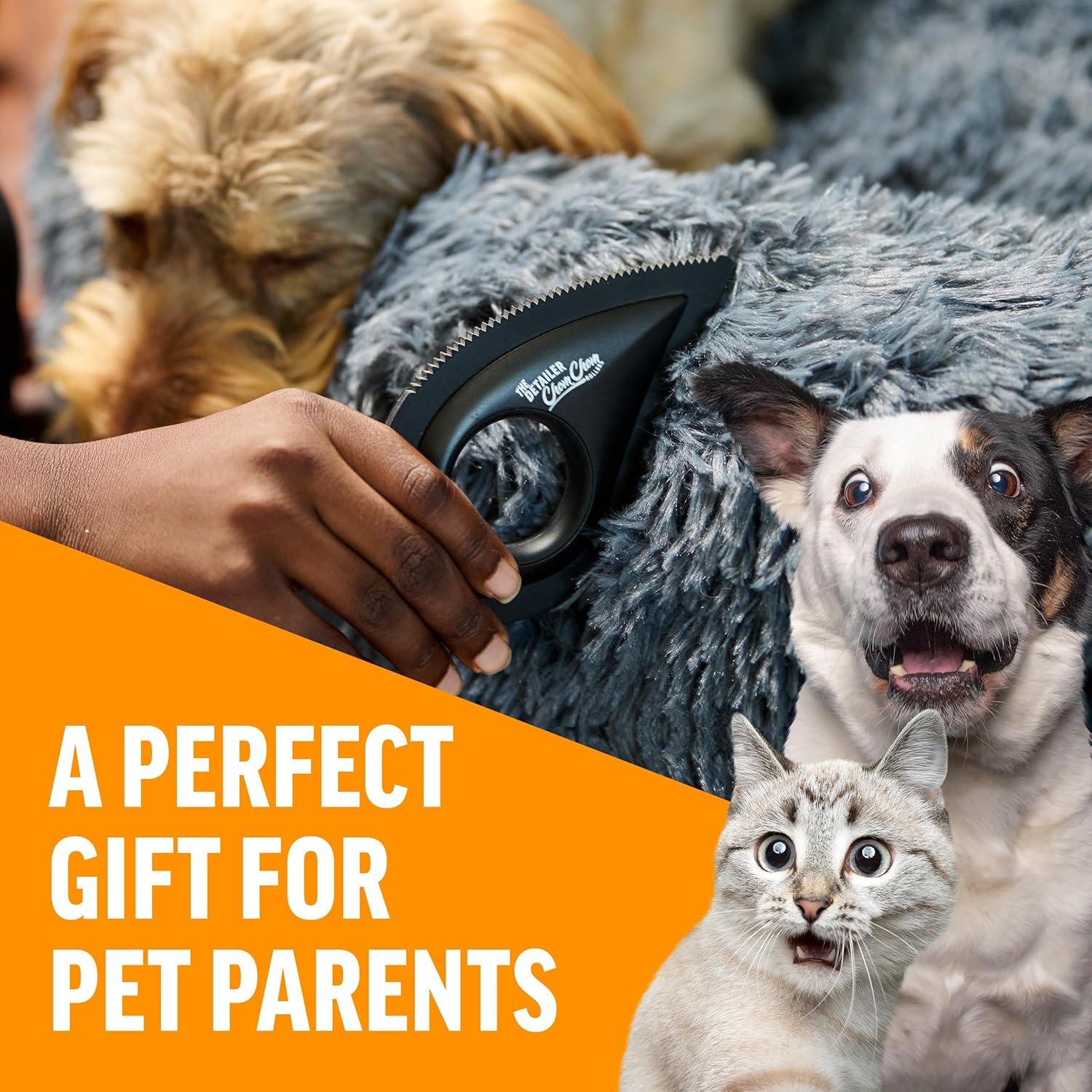 Rodillo Quitapelos ChomChom - Detallador Negro Multiuso