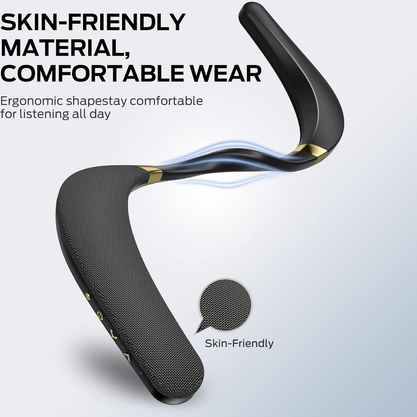 Altavoz Bluetooth Monster Boomerang con Banda para el Cuello IPX7