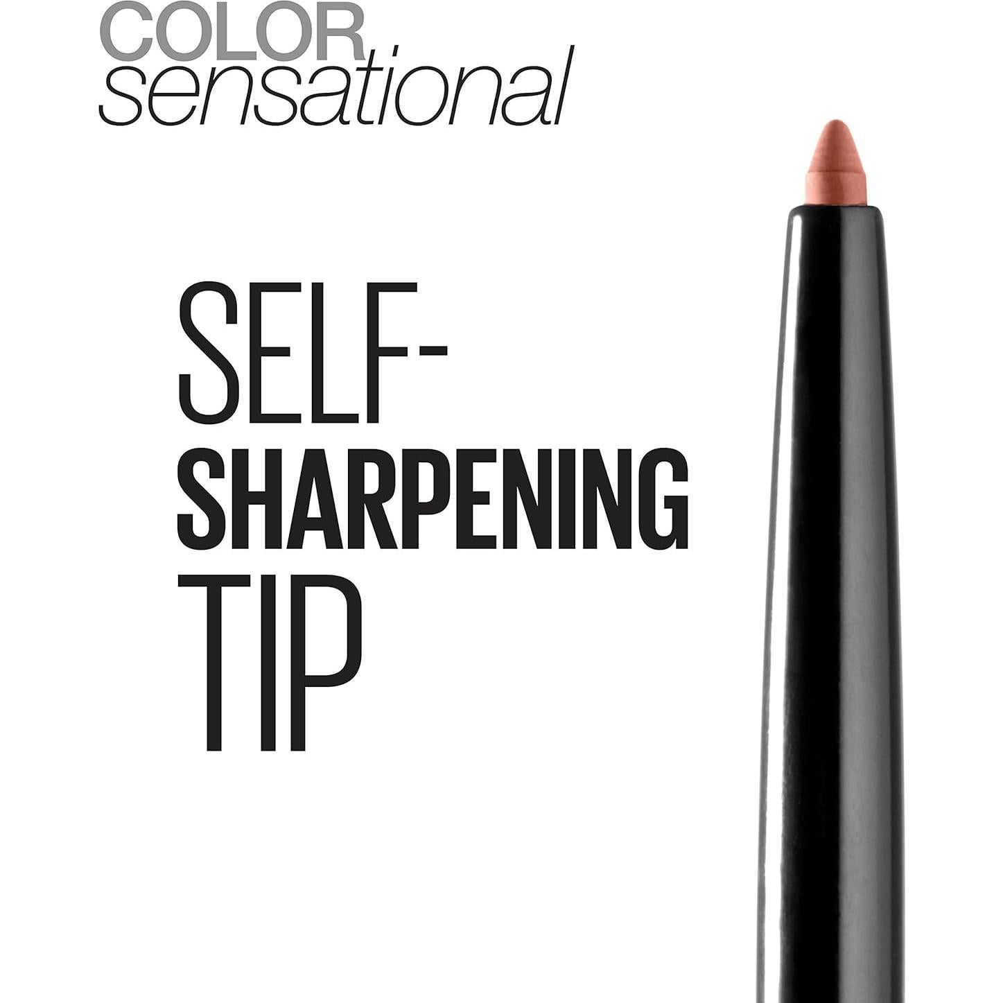 Lápiz Labial de Contorno Maybelline Color Sensacional Beige Babe