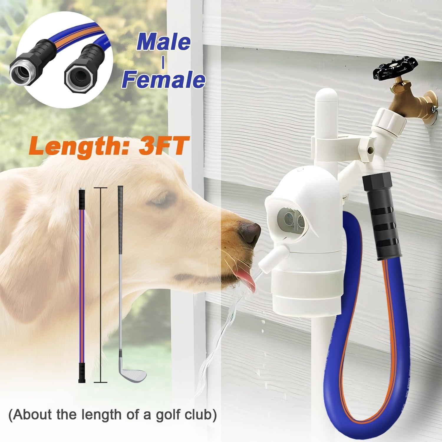 Manguera de Jardín Garlephant 3 pies 70% Caucho 30% PVC