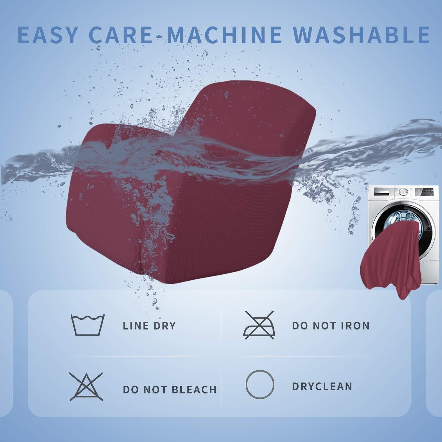 Funda de Sofá Easy-Going Rosa Ceniza Estirable 1 Pieza