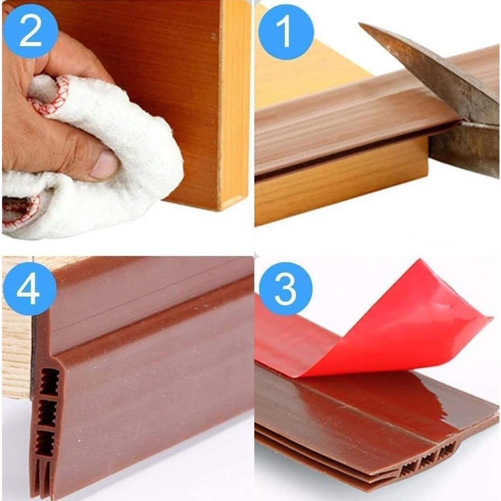 2 Piezas Tapones de Draft de Silicona KZE 99 cm Aislantes