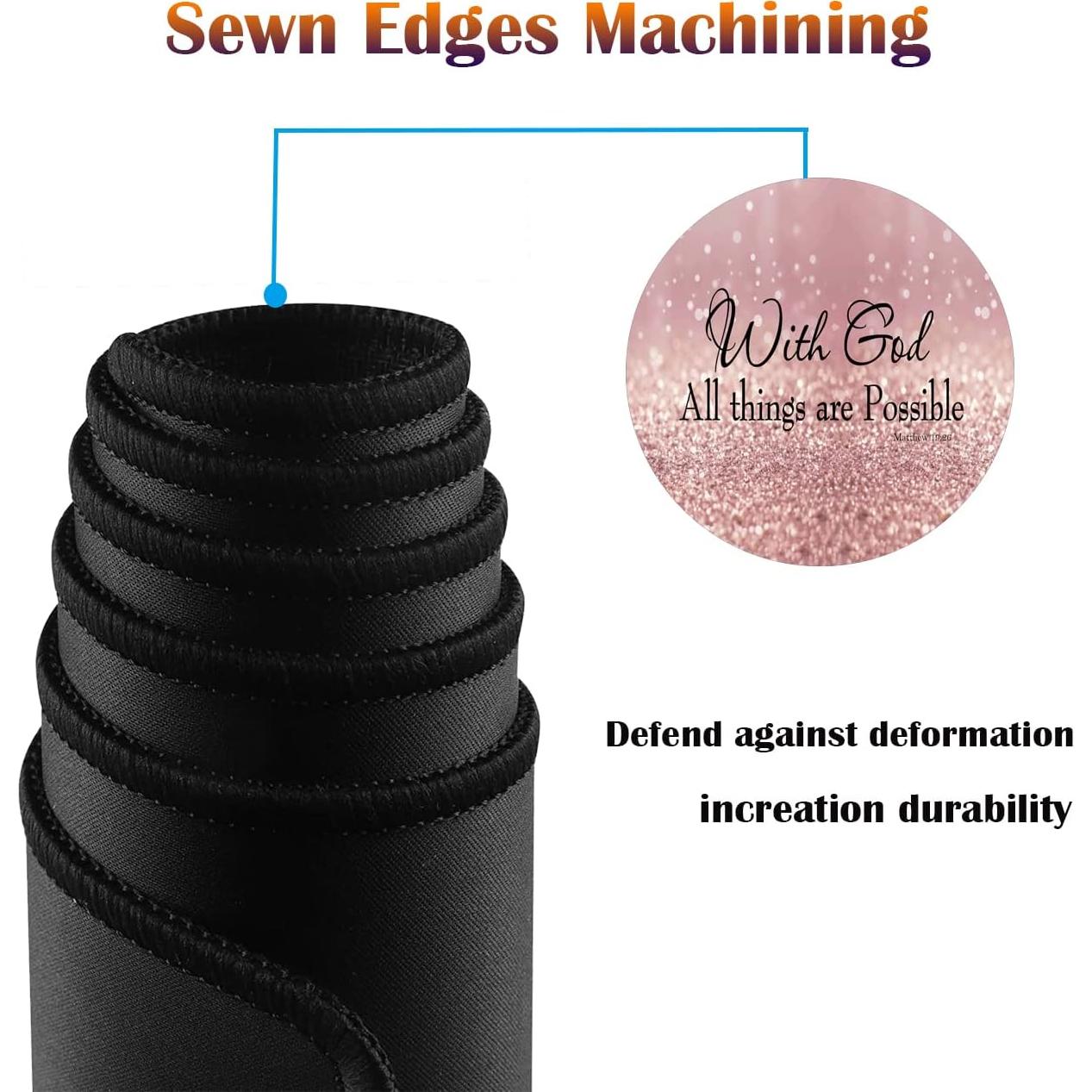 Alfombrilla de Escritorio Gaming Aierhe 80x30cm Antideslizante