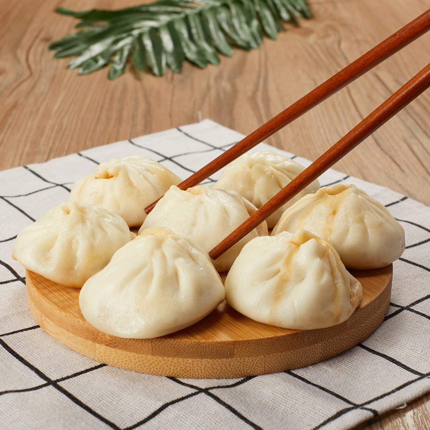 Palillos Reutilizables KAHACIYO 22.5 cm Madera Natural 5 Pares