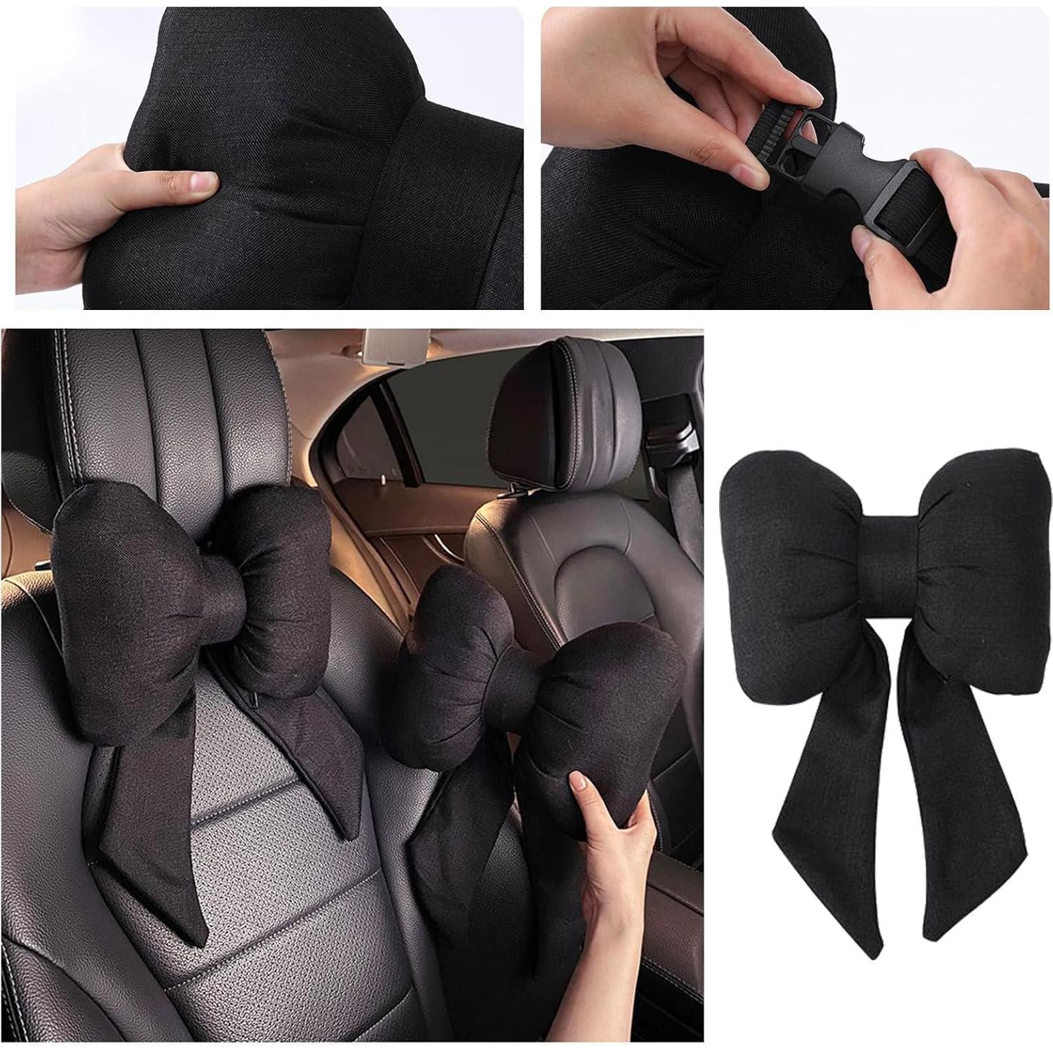 Cojín de Cuello Ajustable HEYXI para Automóvil y Oficina 38x25cm