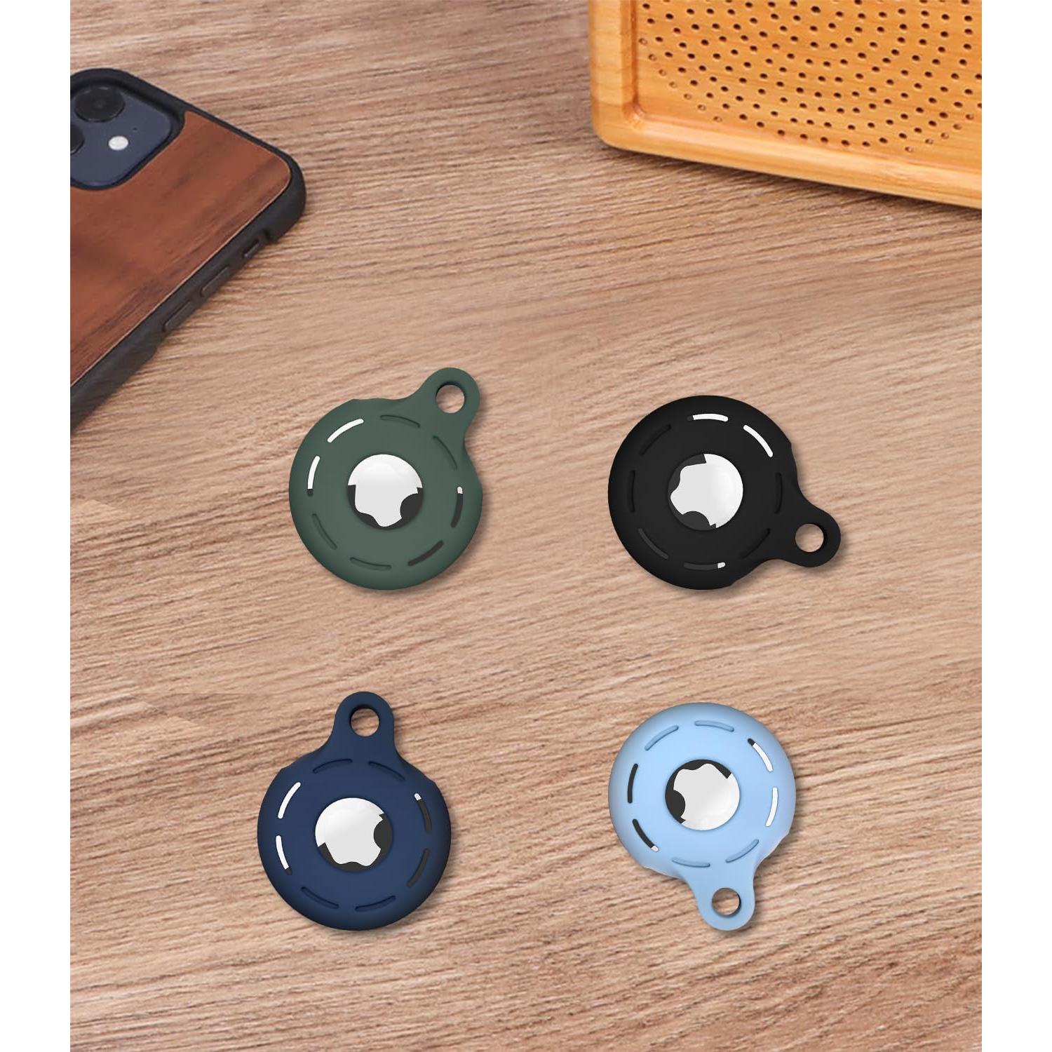 Funda Protectora para AirTag ShopHar 4 Pack Silicona