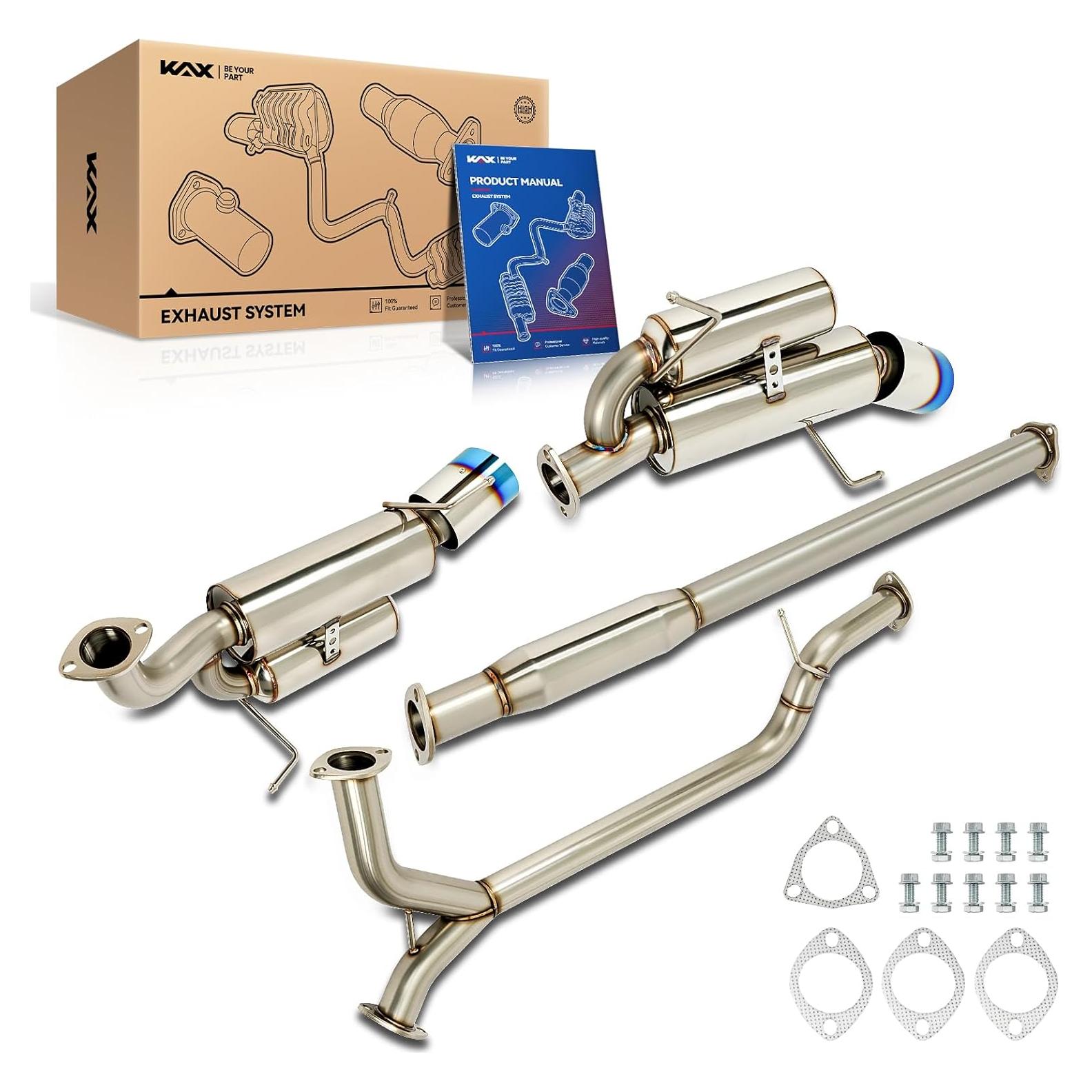 Sistema de Escape Trasero KAX Acero Inoxidable TSX 2004-2008