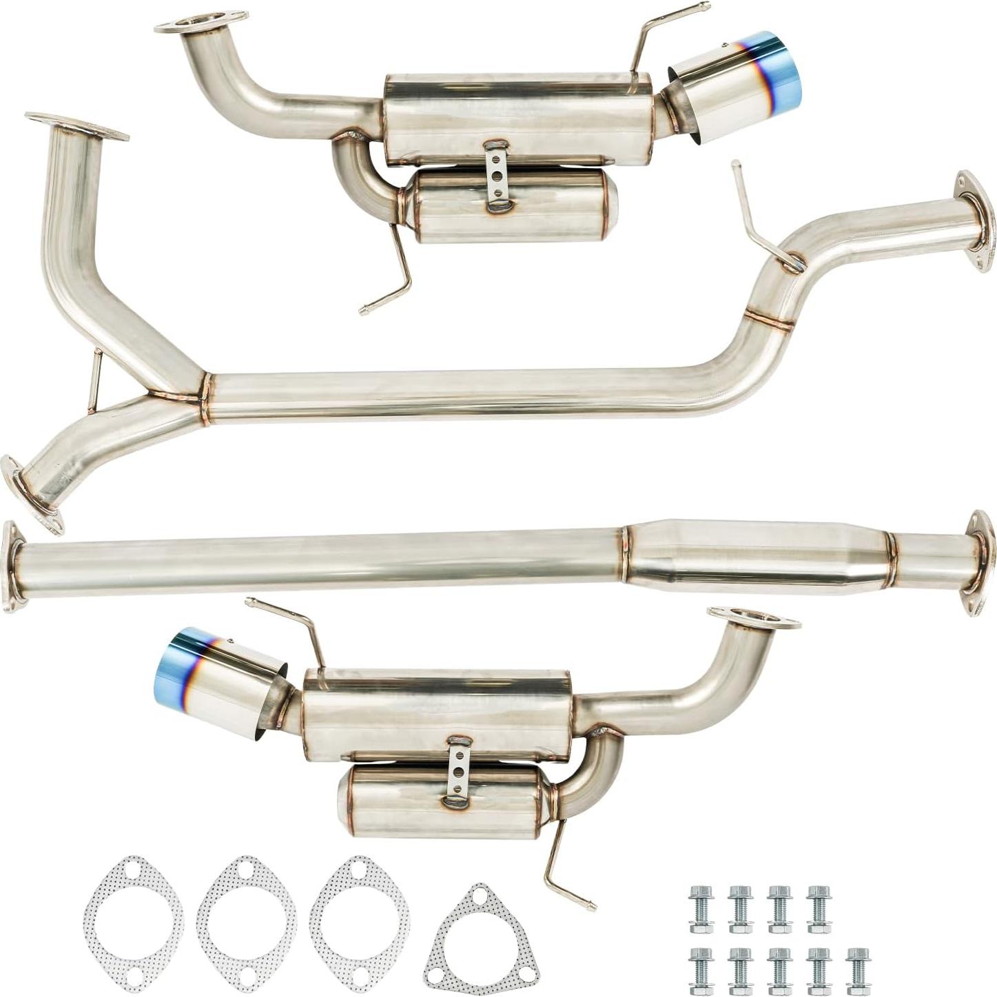 Sistema de Escape Trasero KAX Acero Inoxidable TSX 2004-2008