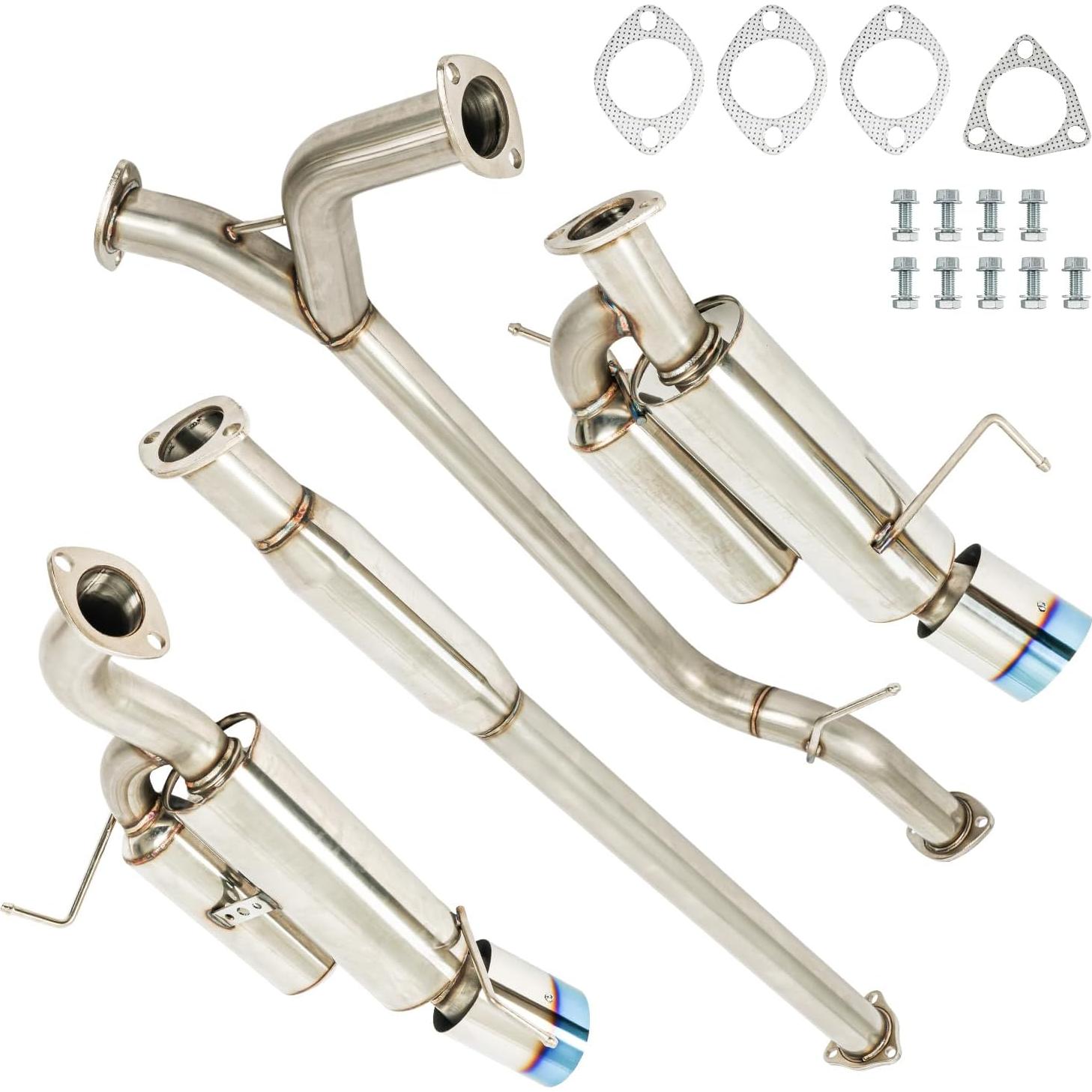 Sistema de Escape Trasero KAX Acero Inoxidable TSX 2004-2008