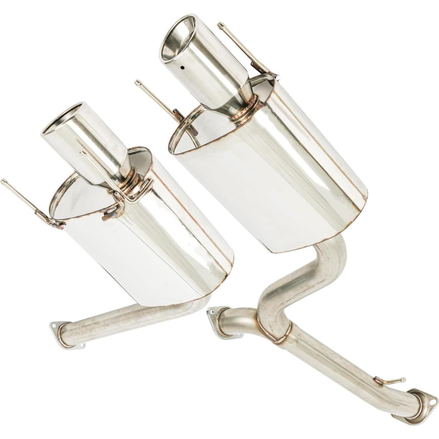 Sistema de escape trasero KAX de acero inoxidable IS250/IS350 2006-2010