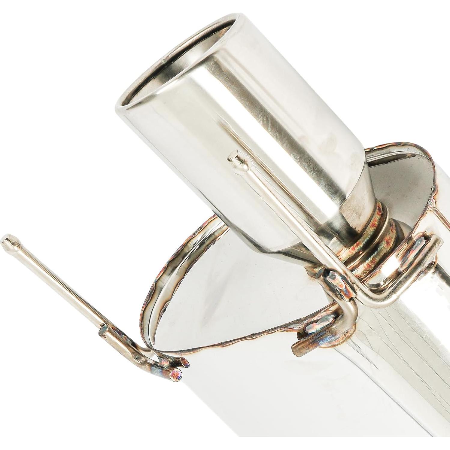 Sistema de escape trasero KAX de acero inoxidable IS250/IS350 2006-2010