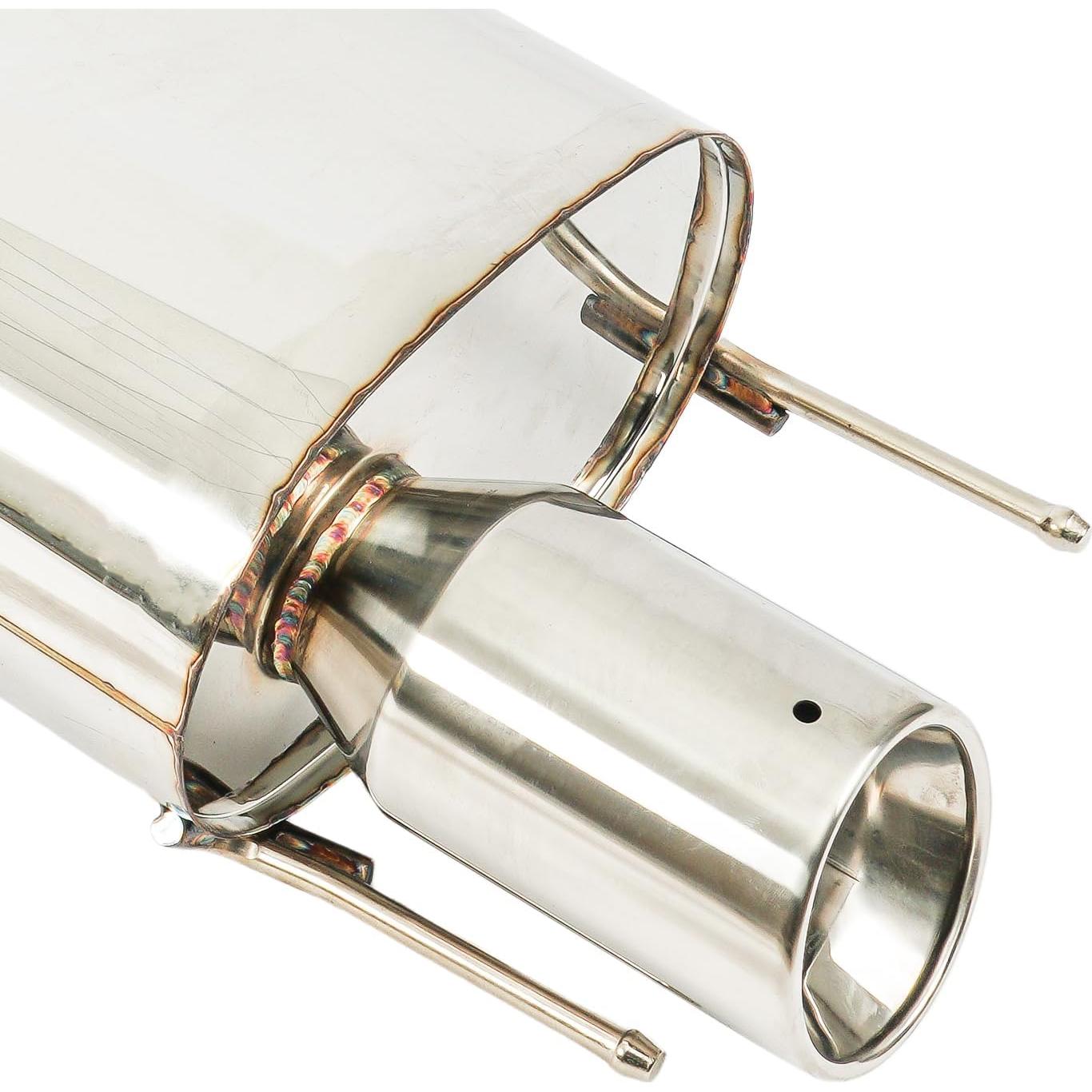 Sistema de escape trasero KAX de acero inoxidable IS250/IS350 2006-2010