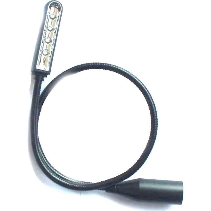 Lámpara de estudio LED JXRYWF 55.88 cm cuello de ganso