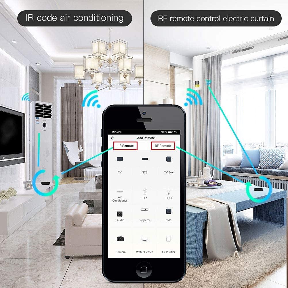 Control Remoto Universal MOES WiFi IR RF para Electrodomésticos