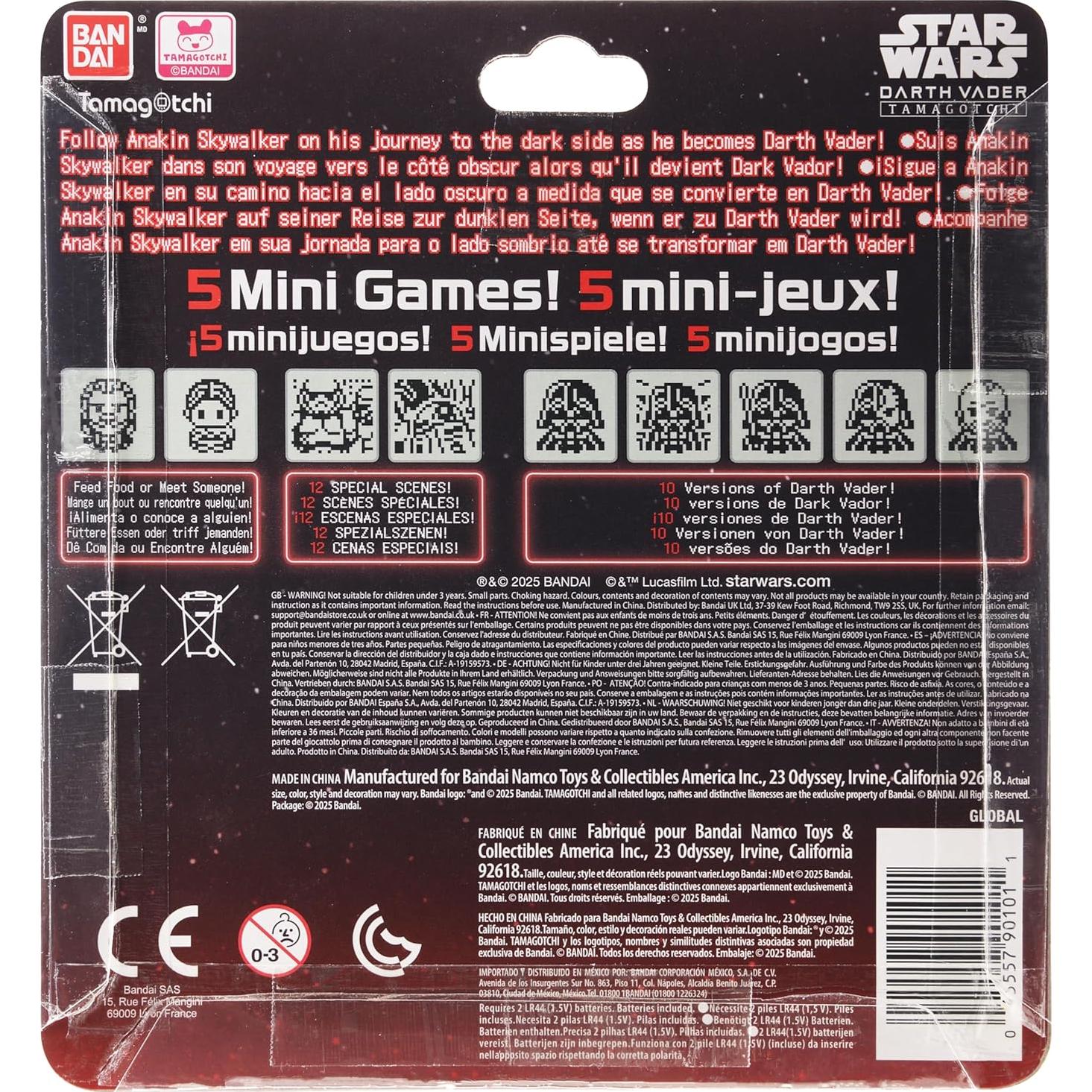 Tamagotchi Nano Star Wars Darth Vader con Estuche