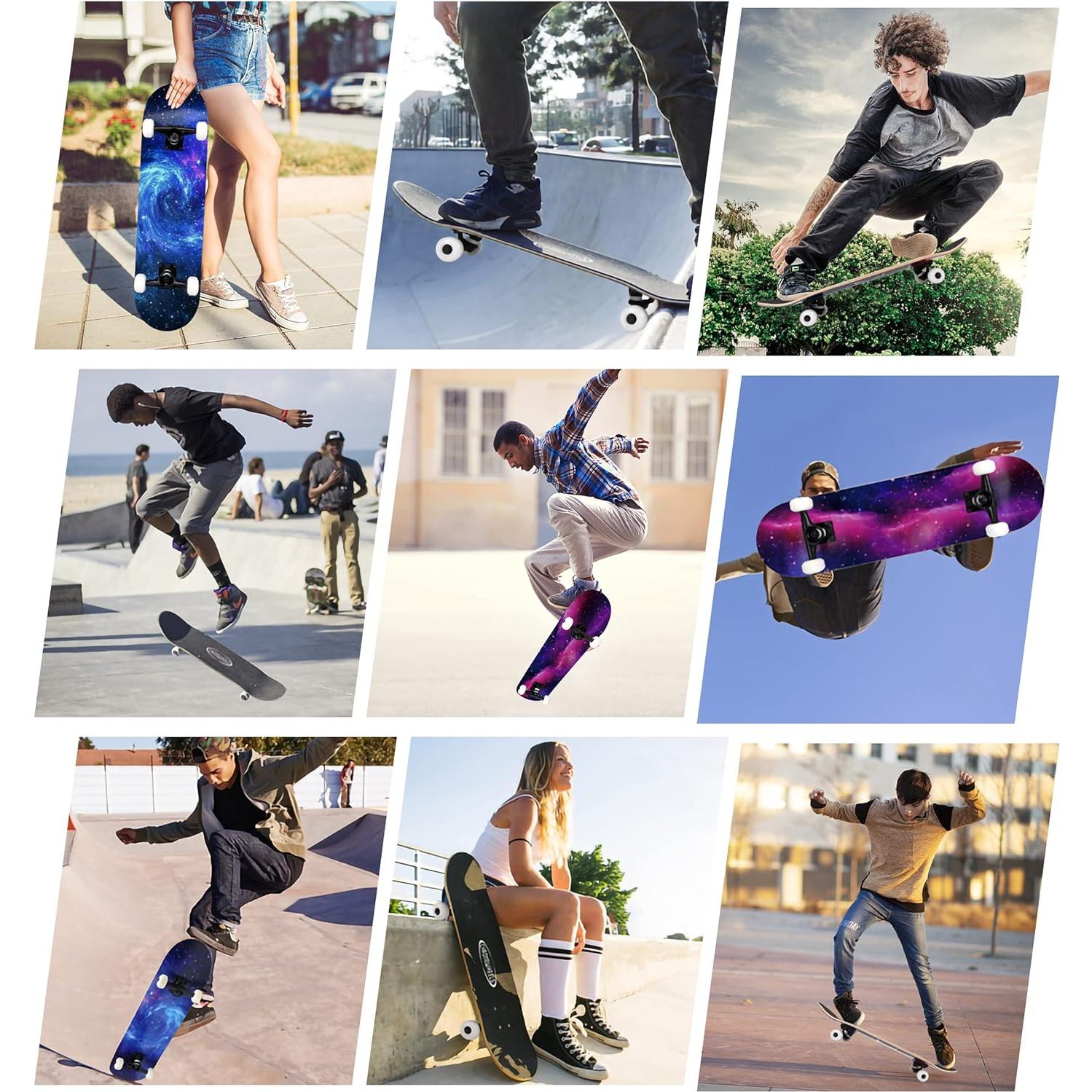 Patineta Completa ChromeWheels 31" Arce Canadiense 7 Capas