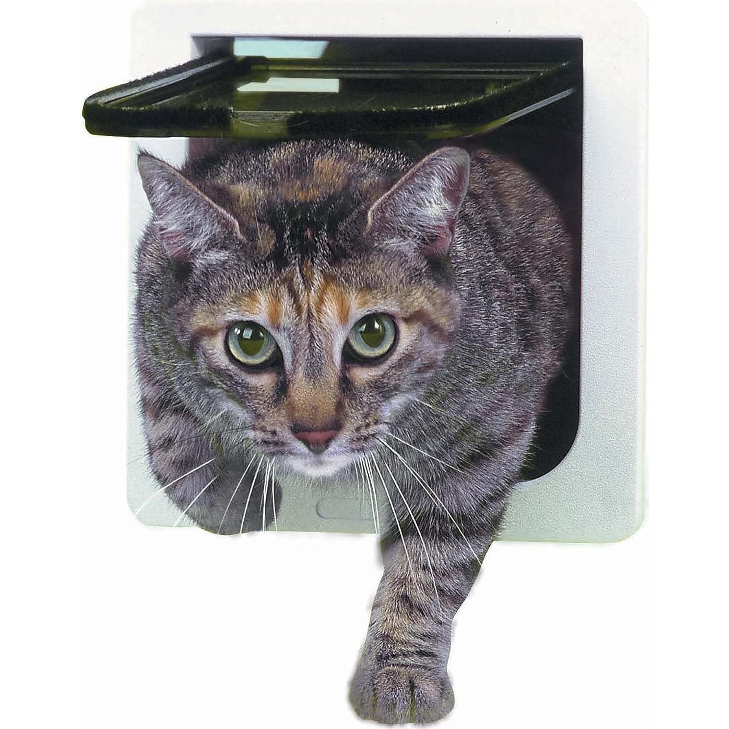 Puerta para Gatos Ideal Pet SPF 15.88 cm con Cerradura 4 Vías