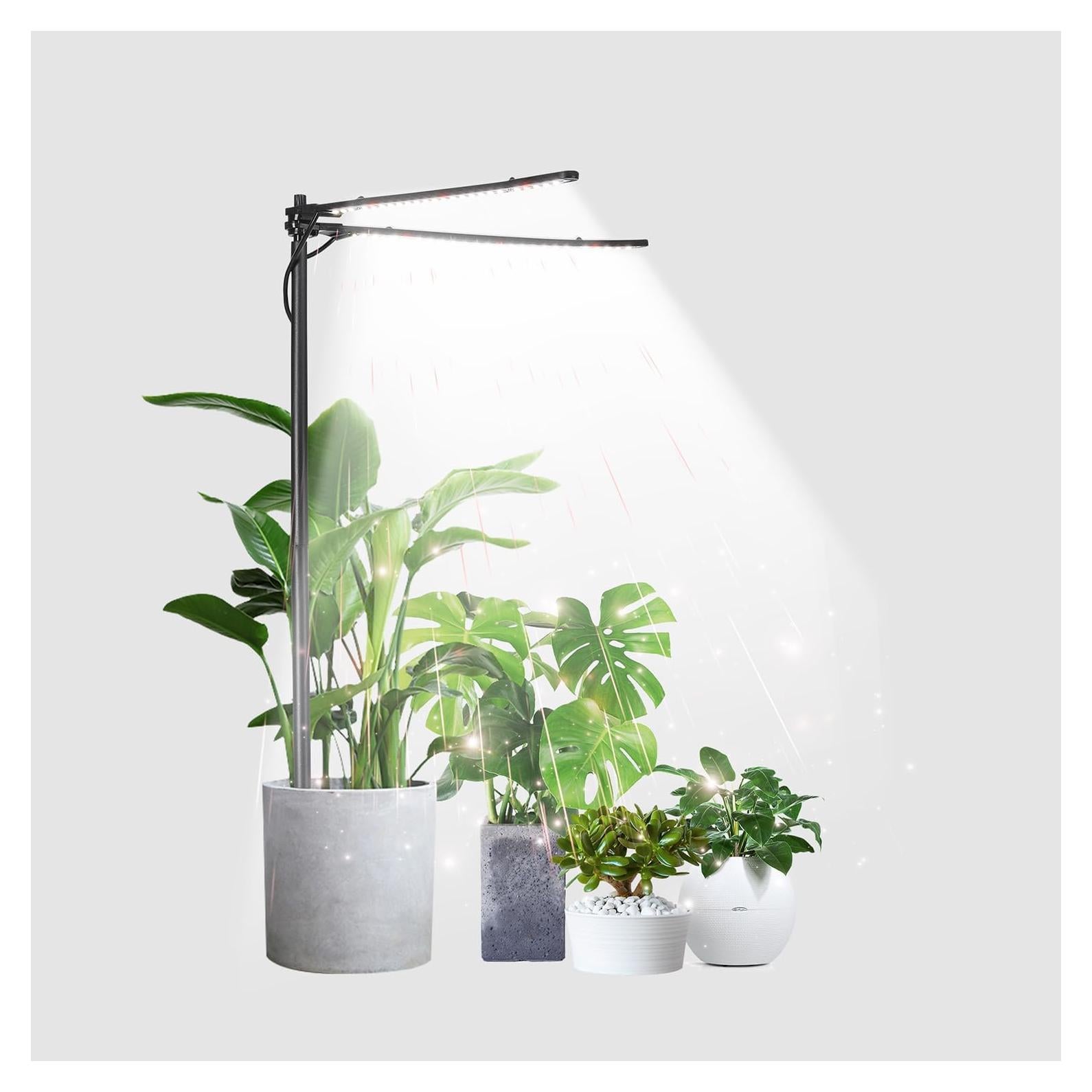 Luz de Crecimiento de Plantas Bodkar BK-PL1007 6000K Ajustable