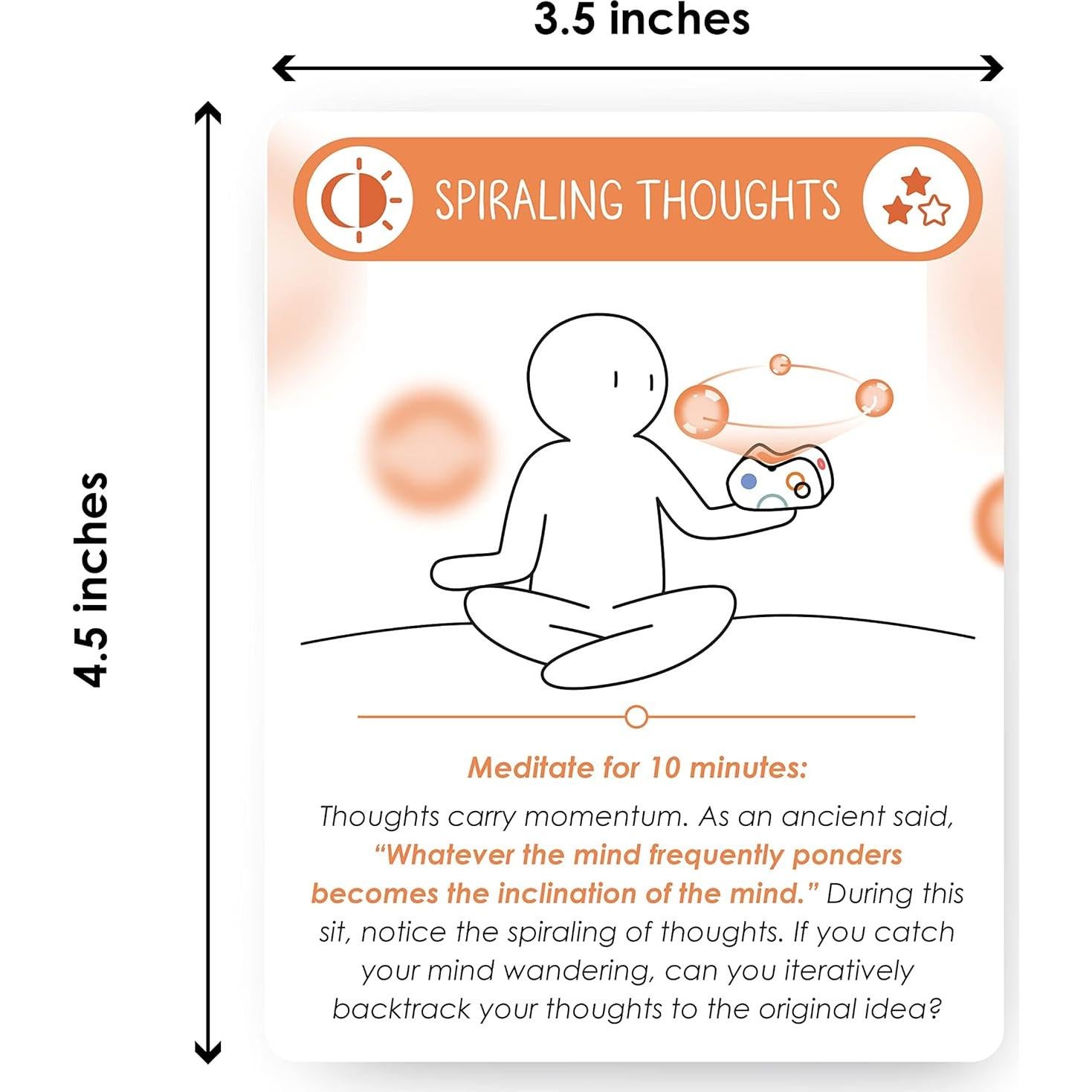 100 Tarjetas de Meditación Diarias El Espacio de Ideas