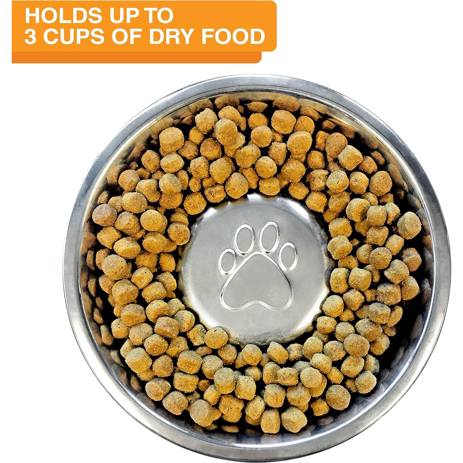 Tazón de Acero Inoxidable Neater Pet 3 Tazas Alimentación Lenta