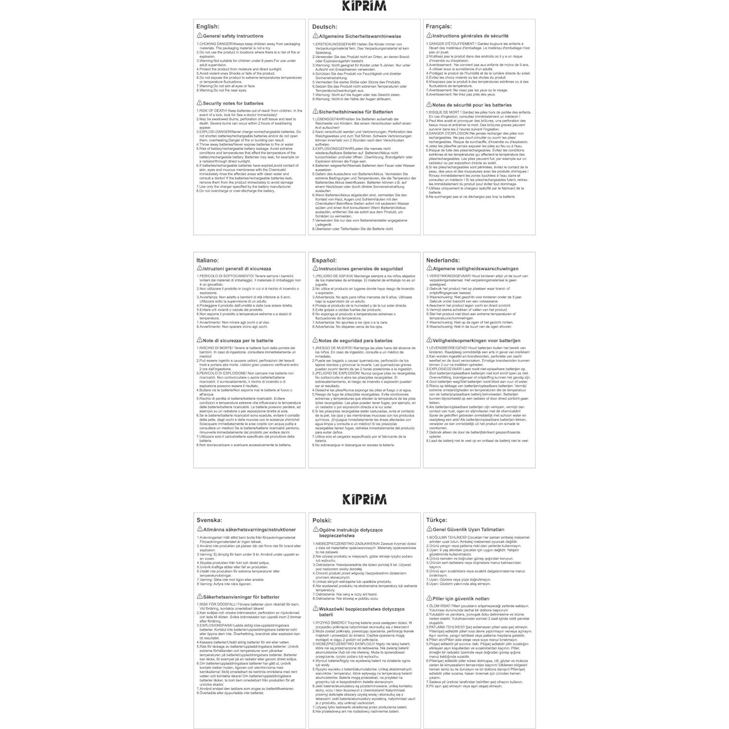 Medidor de Distancia Láser Kiprim LD50E 50m Pantalla LCD